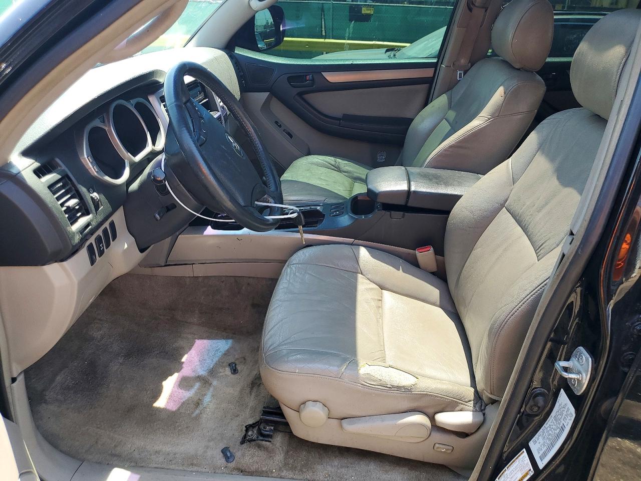 2005 Toyota 4runner Sr5 Black vin: JTEBU14R350058473