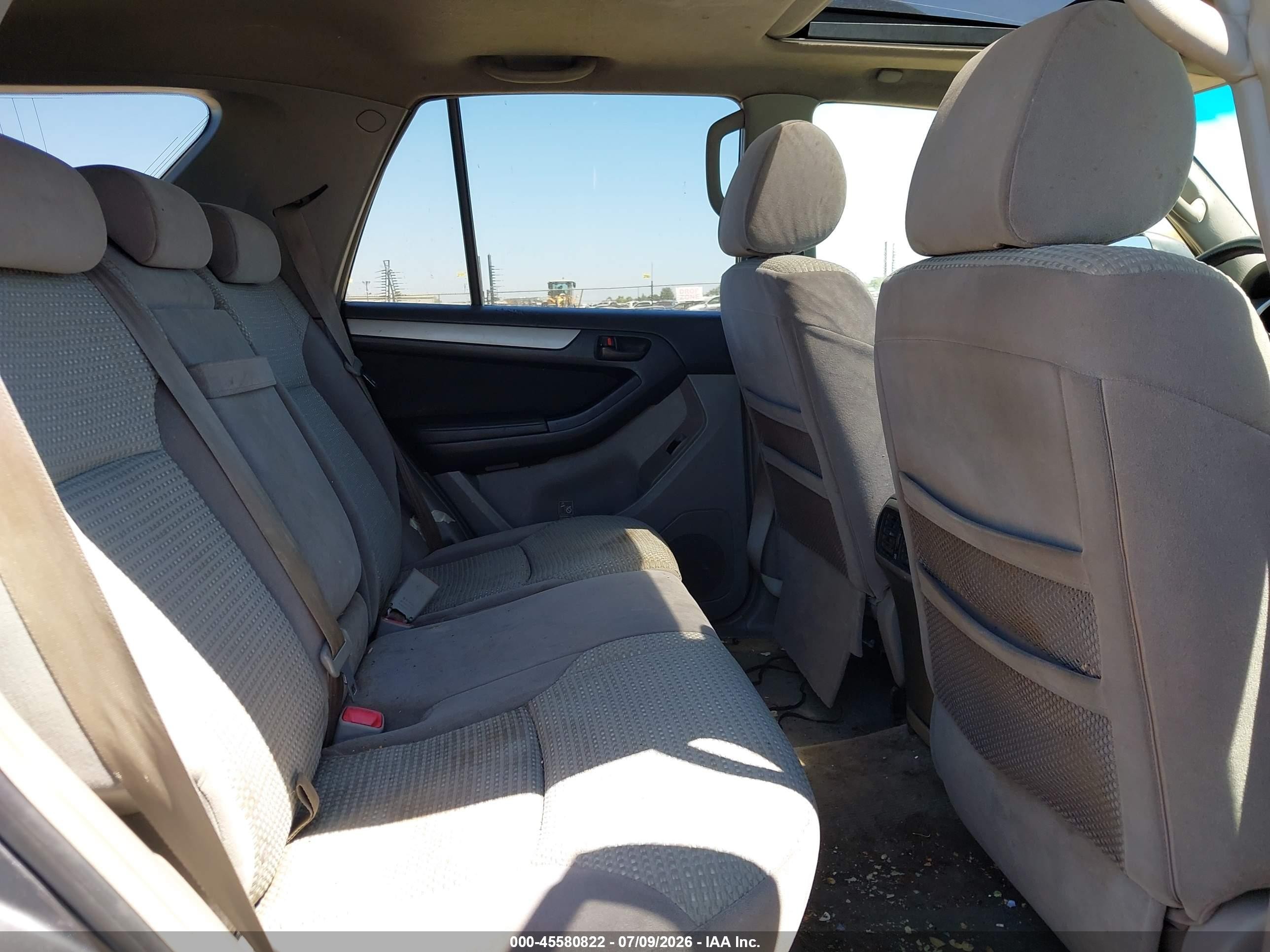 2005 Toyota 4runner Sr5 V6 Gray vin: JTEBU14R350060997