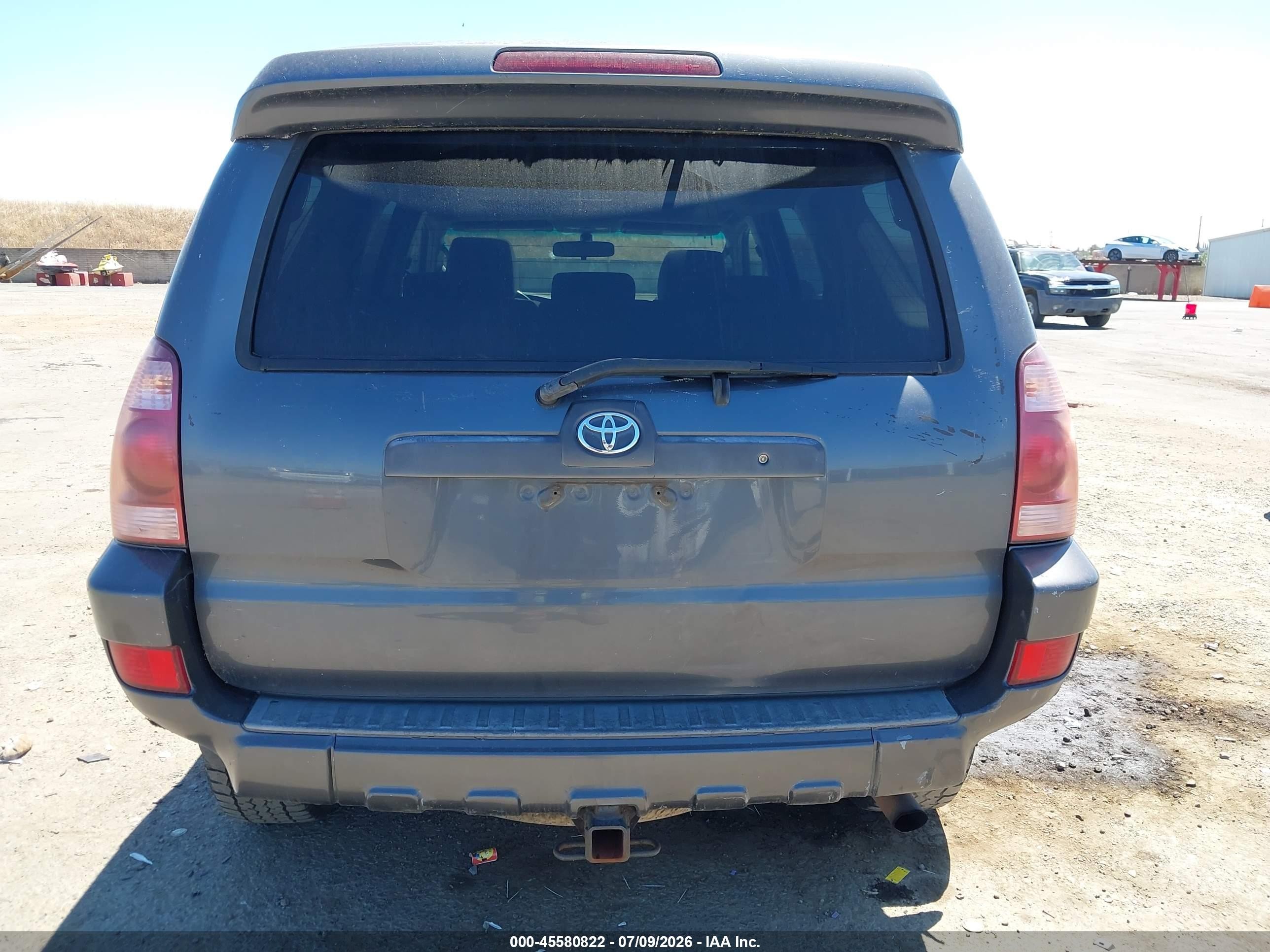 2005 Toyota 4runner Sr5 V6 Gray vin: JTEBU14R350060997