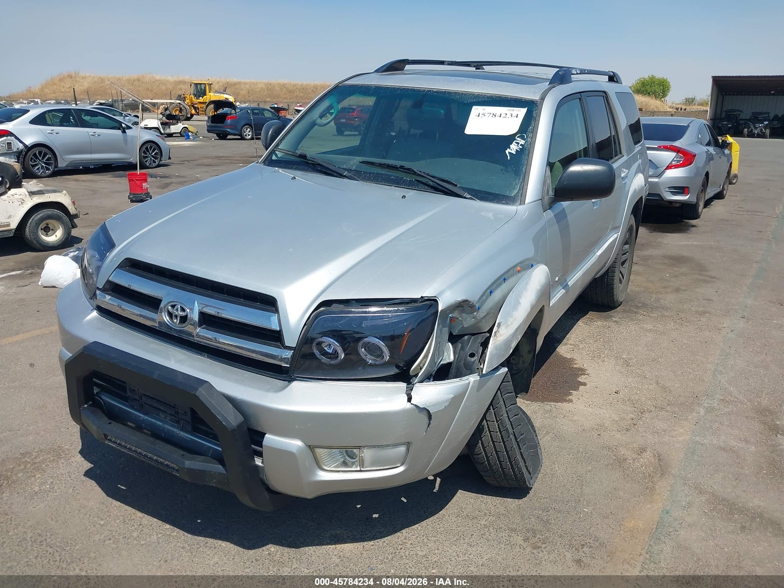 2005 Toyota 4runner Sr5 V6 Серебряный vin: JTEBU14R350061437