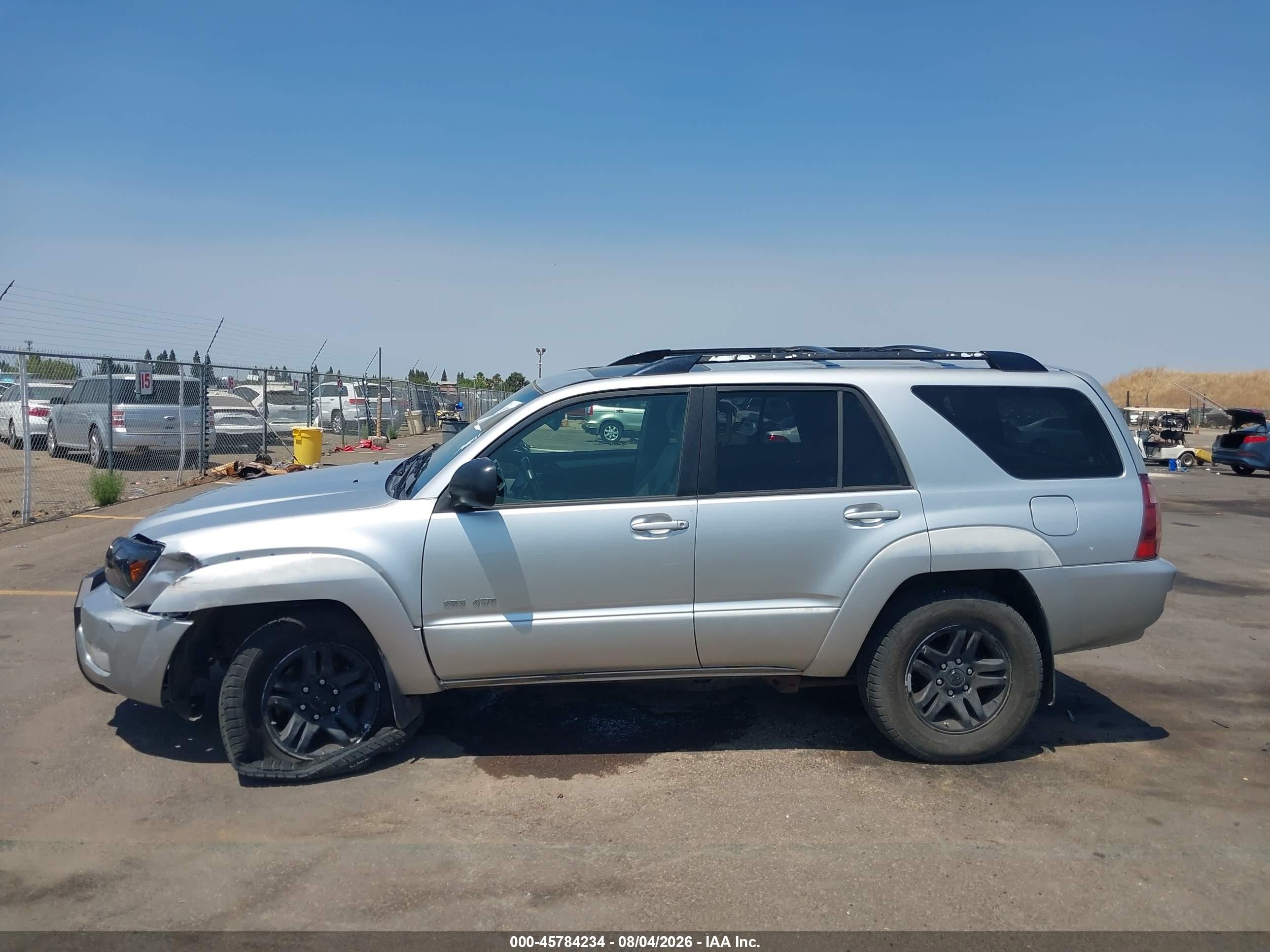 2005 Toyota 4runner Sr5 V6 Серебряный vin: JTEBU14R350061437