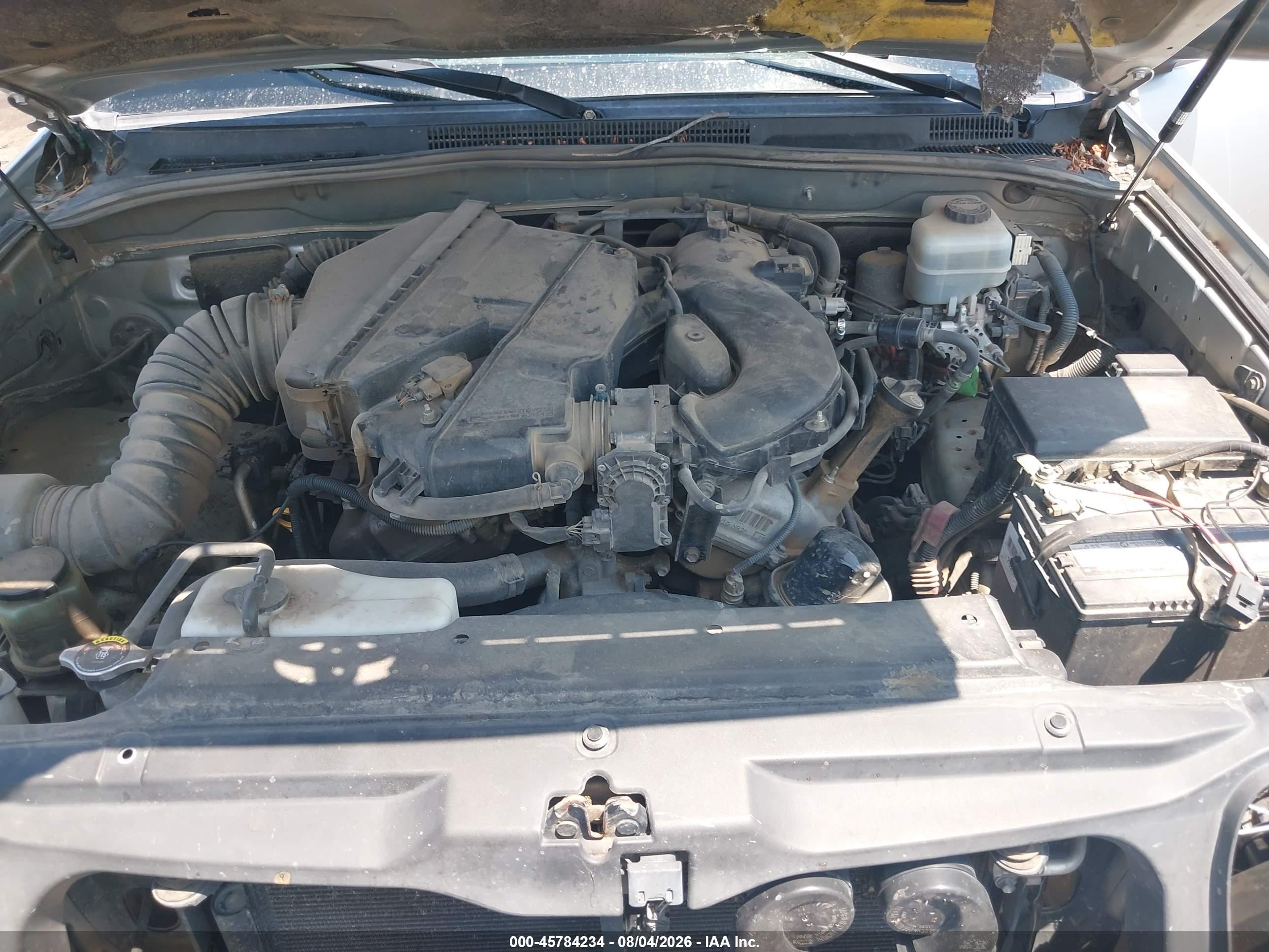 2005 Toyota 4runner Sr5 V6 Серебряный vin: JTEBU14R350061437