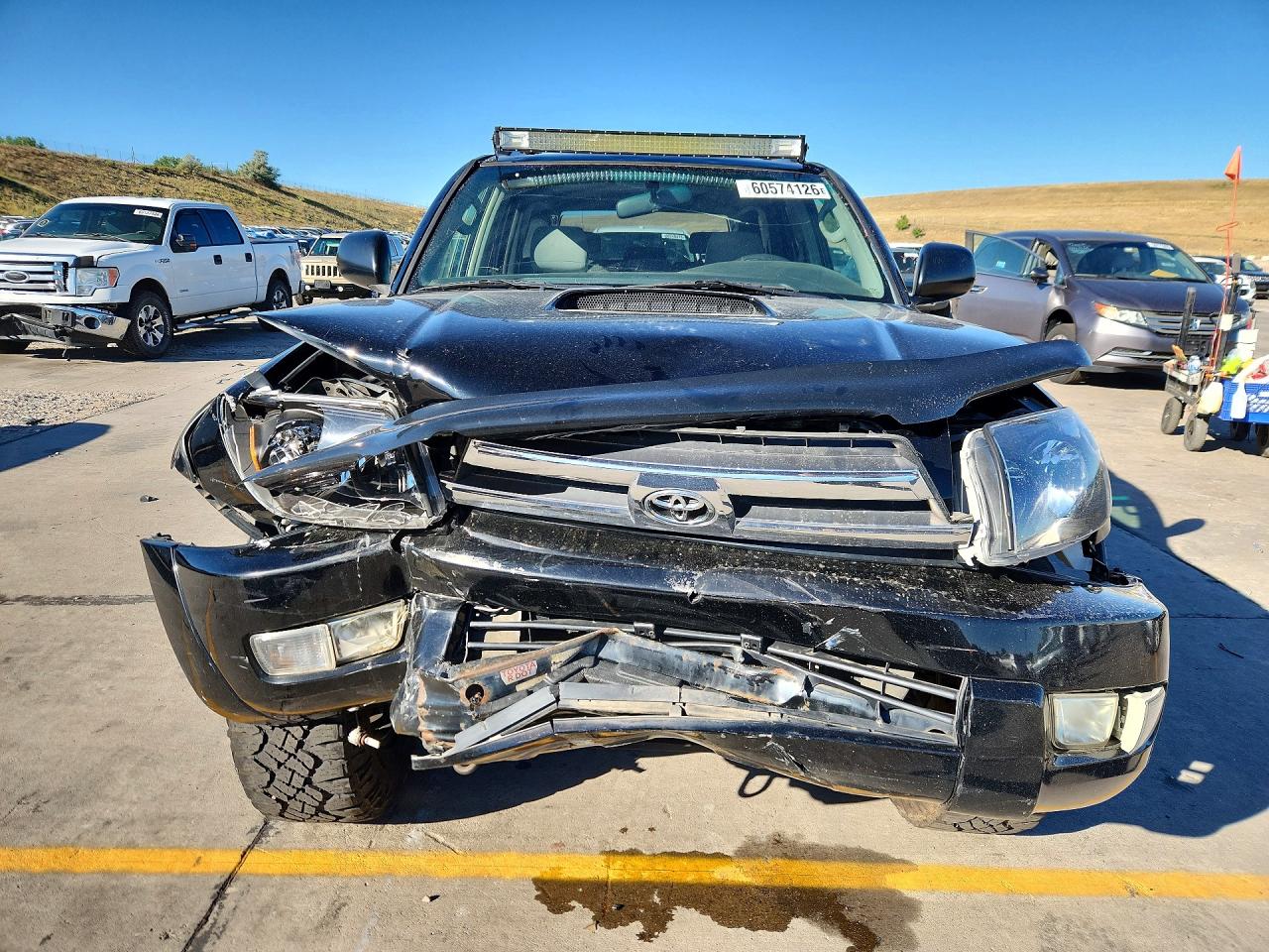 2005 Toyota 4runner Sr5 Black vin: JTEBU14R350062670