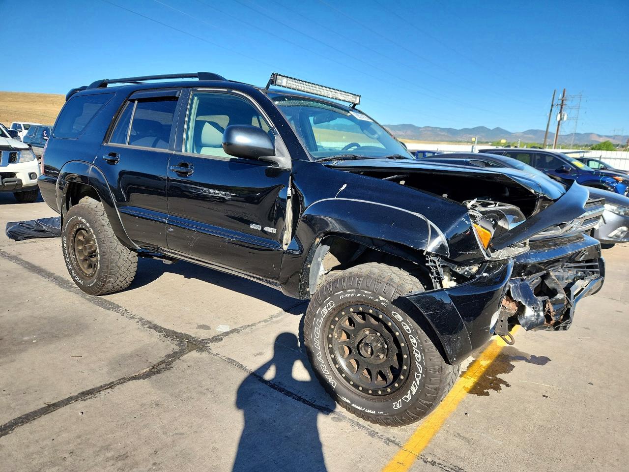 2005 Toyota 4runner Sr5 Black vin: JTEBU14R350062670