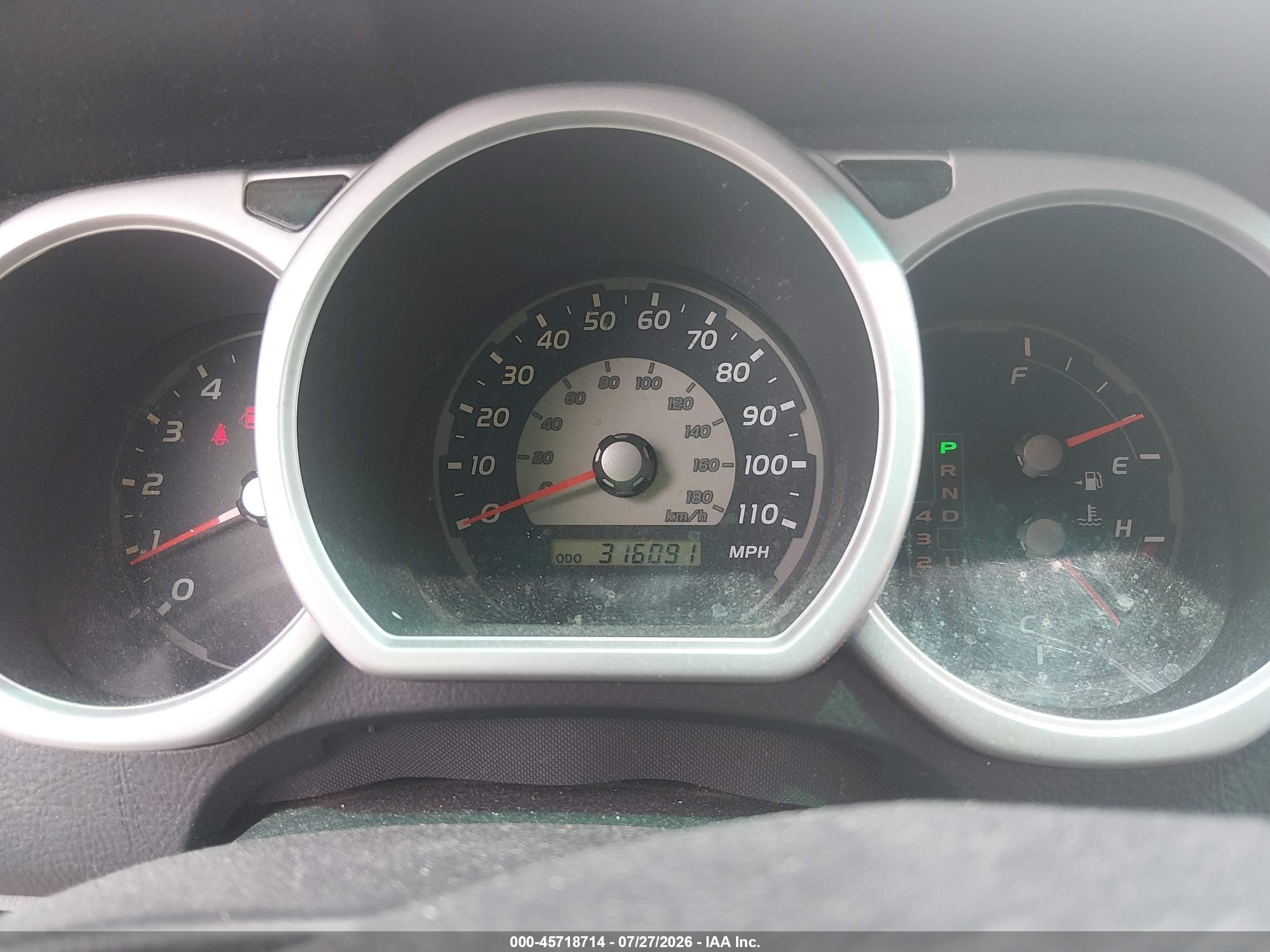 2005 Toyota 4runner Sr5 V6 Silver vin: JTEBU14R350065276
