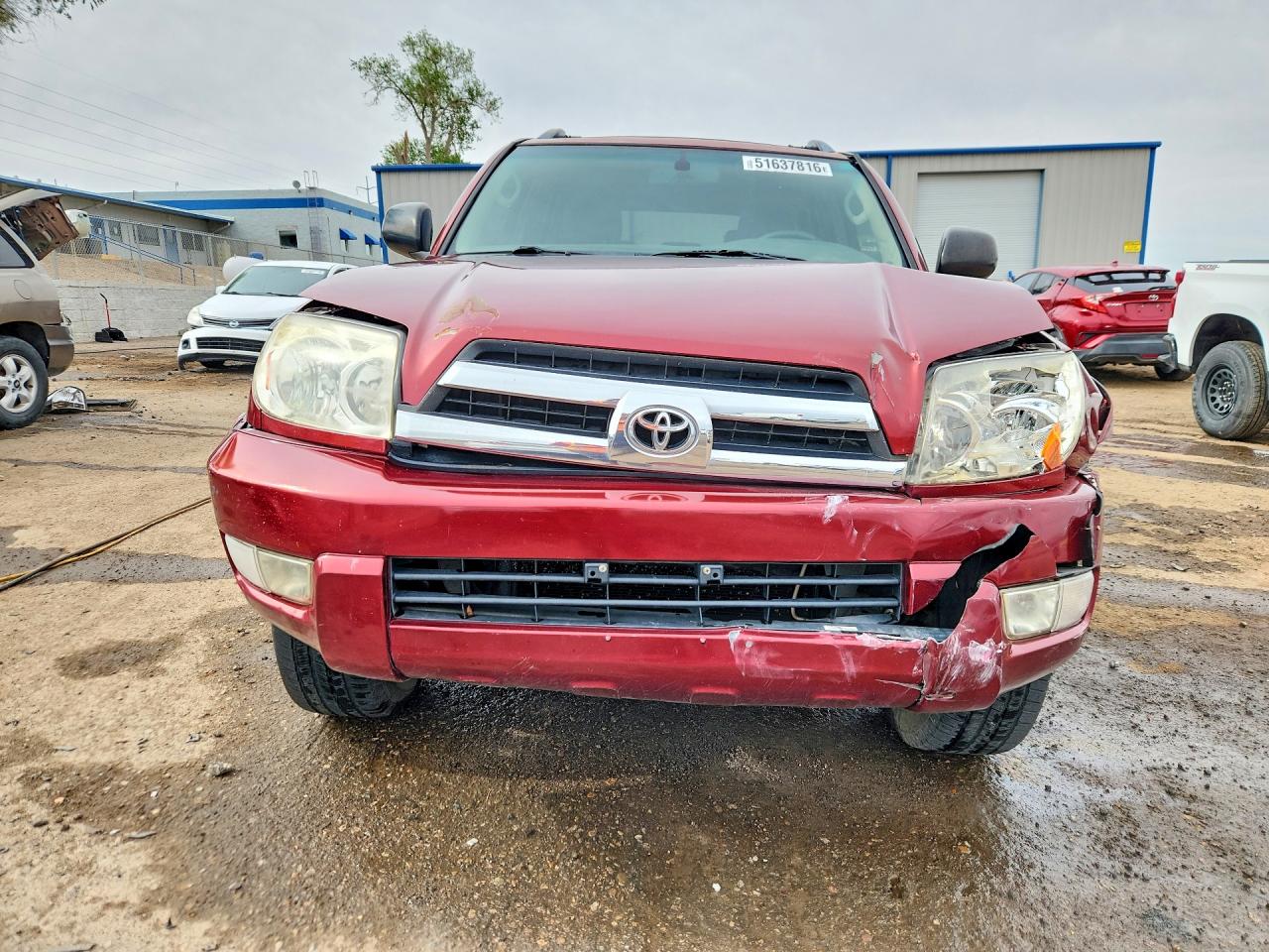 2005 Toyota 4runner Sr5 Бордовый vin: JTEBU14R358036765