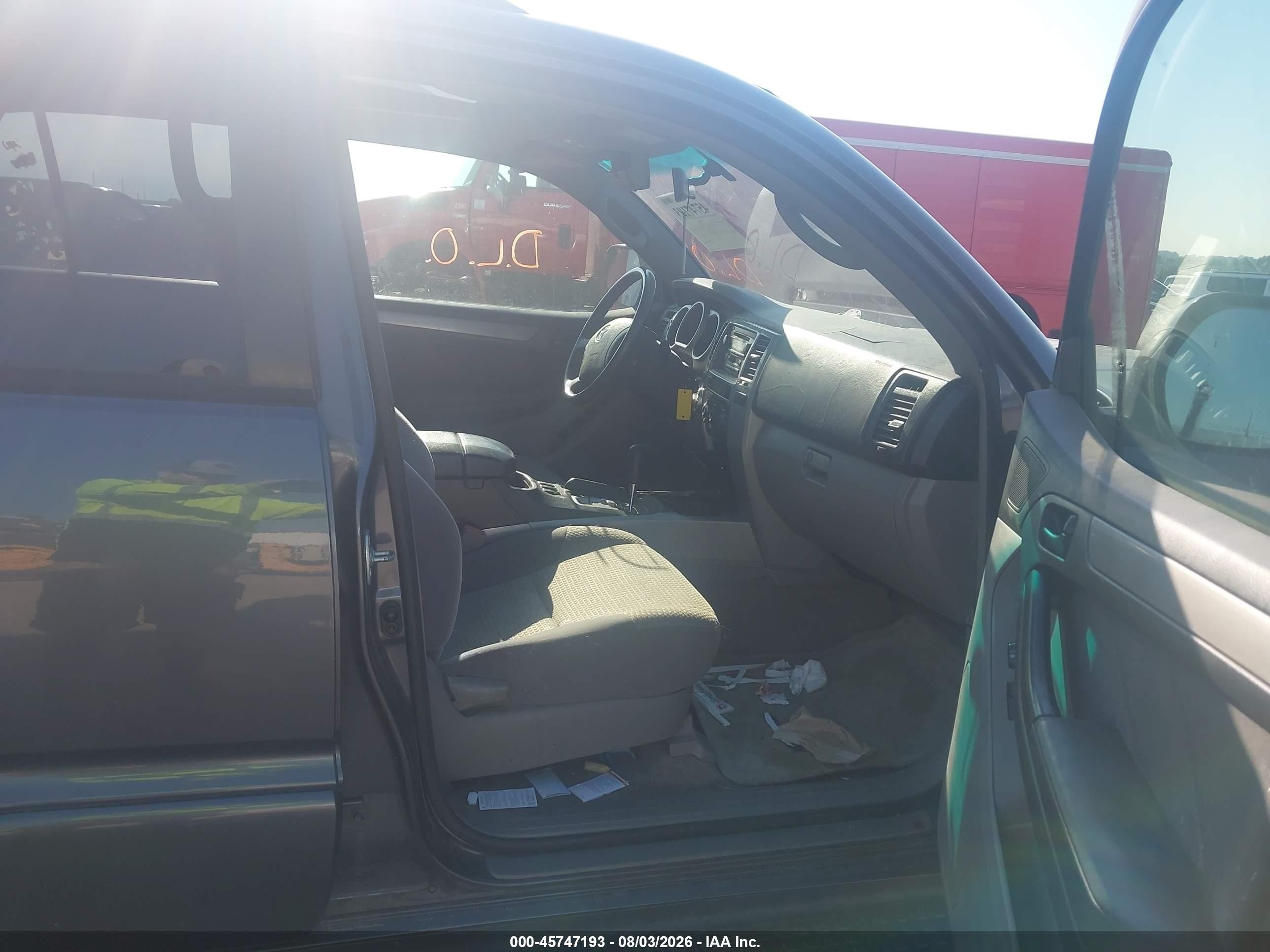 2005 Toyota 4runner Sr5 V6 Gray vin: JTEBU14R358048480