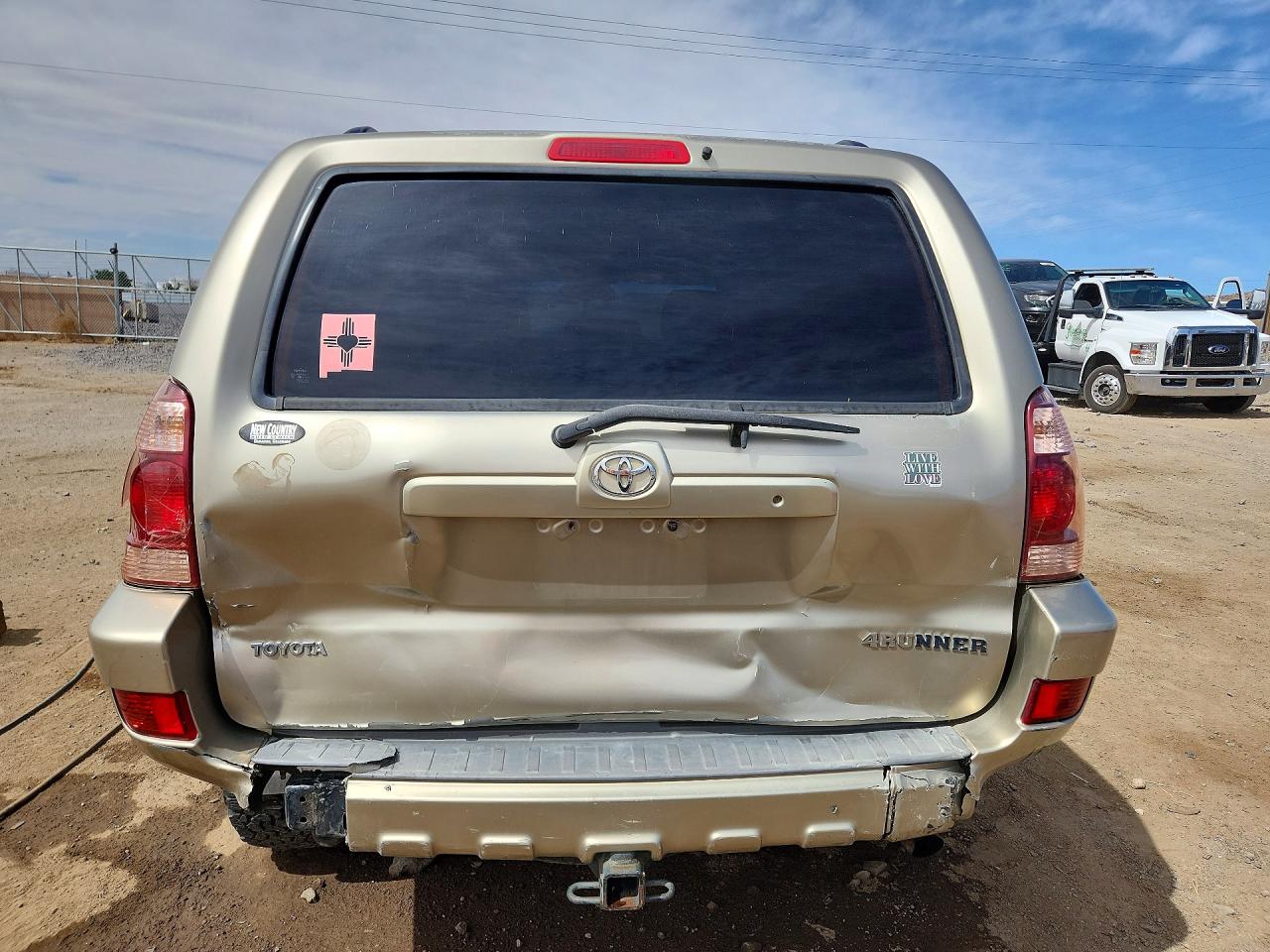 2005 Toyota 4runner Sr5 Tan vin: JTEBU14R358049404