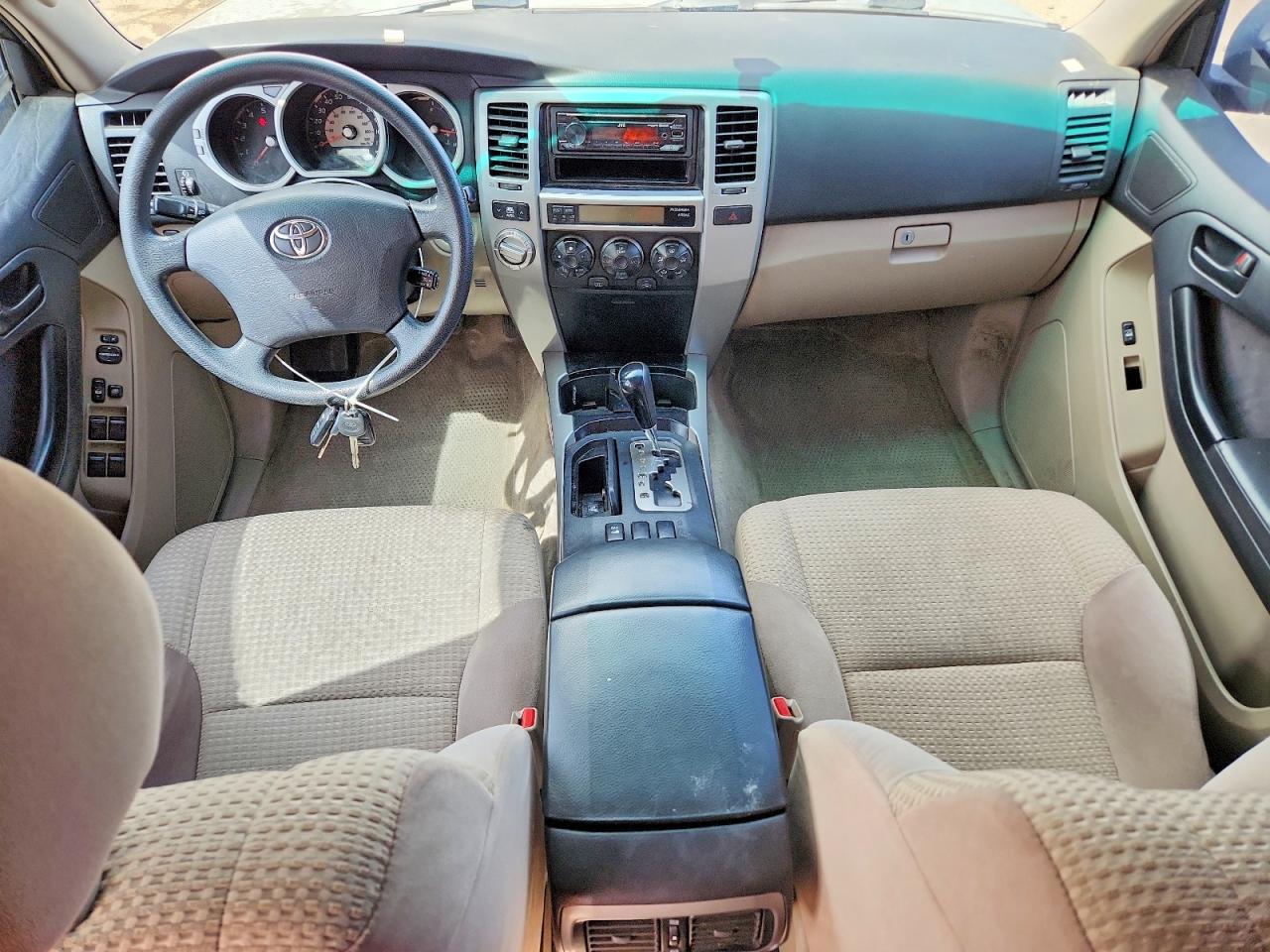 2005 Toyota 4runner Sr5 Tan vin: JTEBU14R358049404