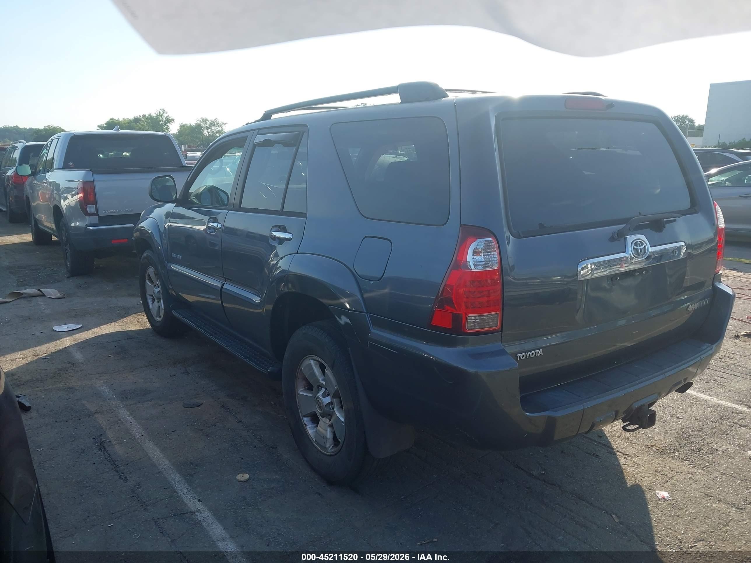2006 Toyota 4runner Sr5 V6 Серый vin: JTEBU14R360081236