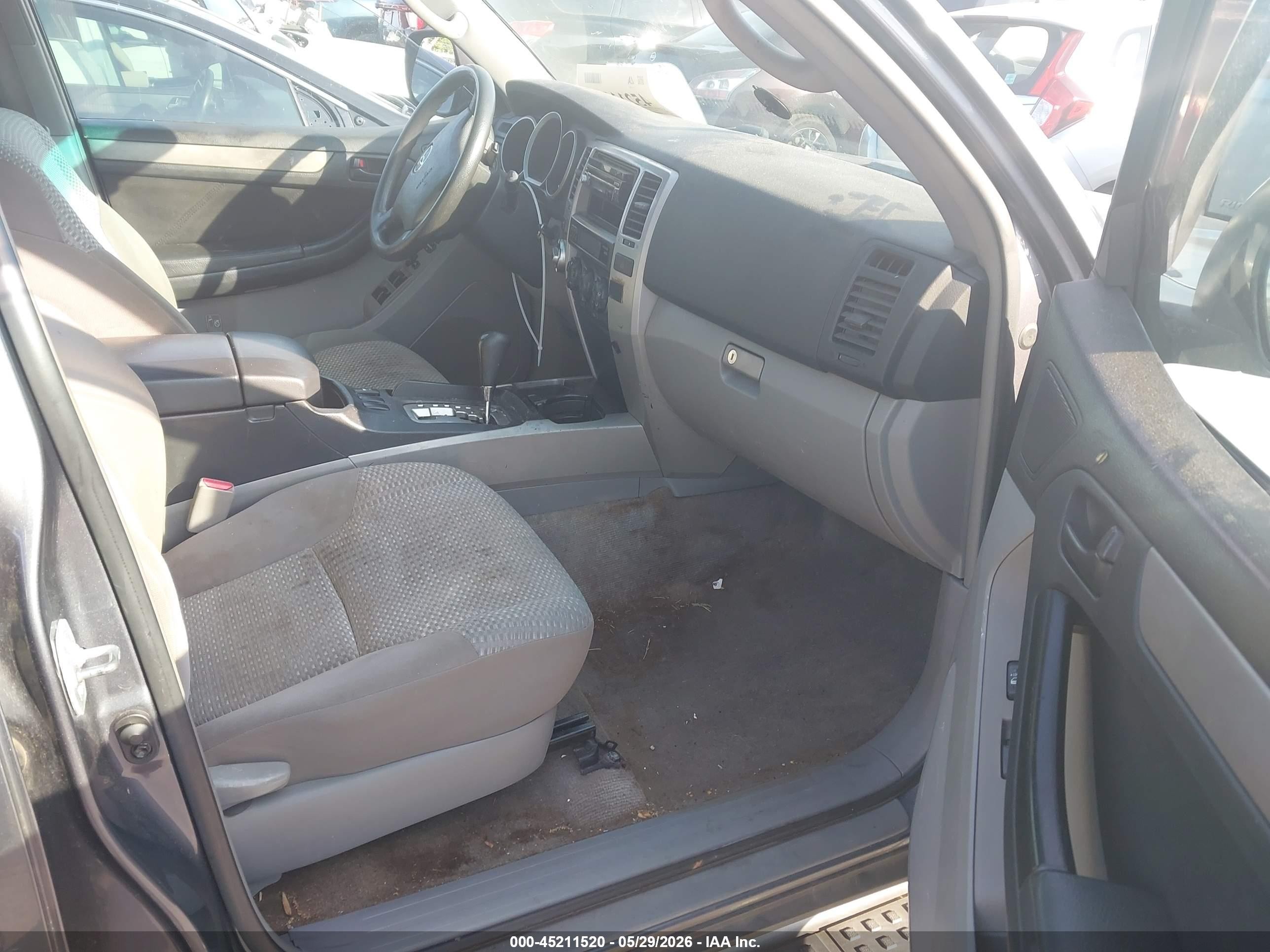 2006 Toyota 4runner Sr5 V6 Серый vin: JTEBU14R360081236