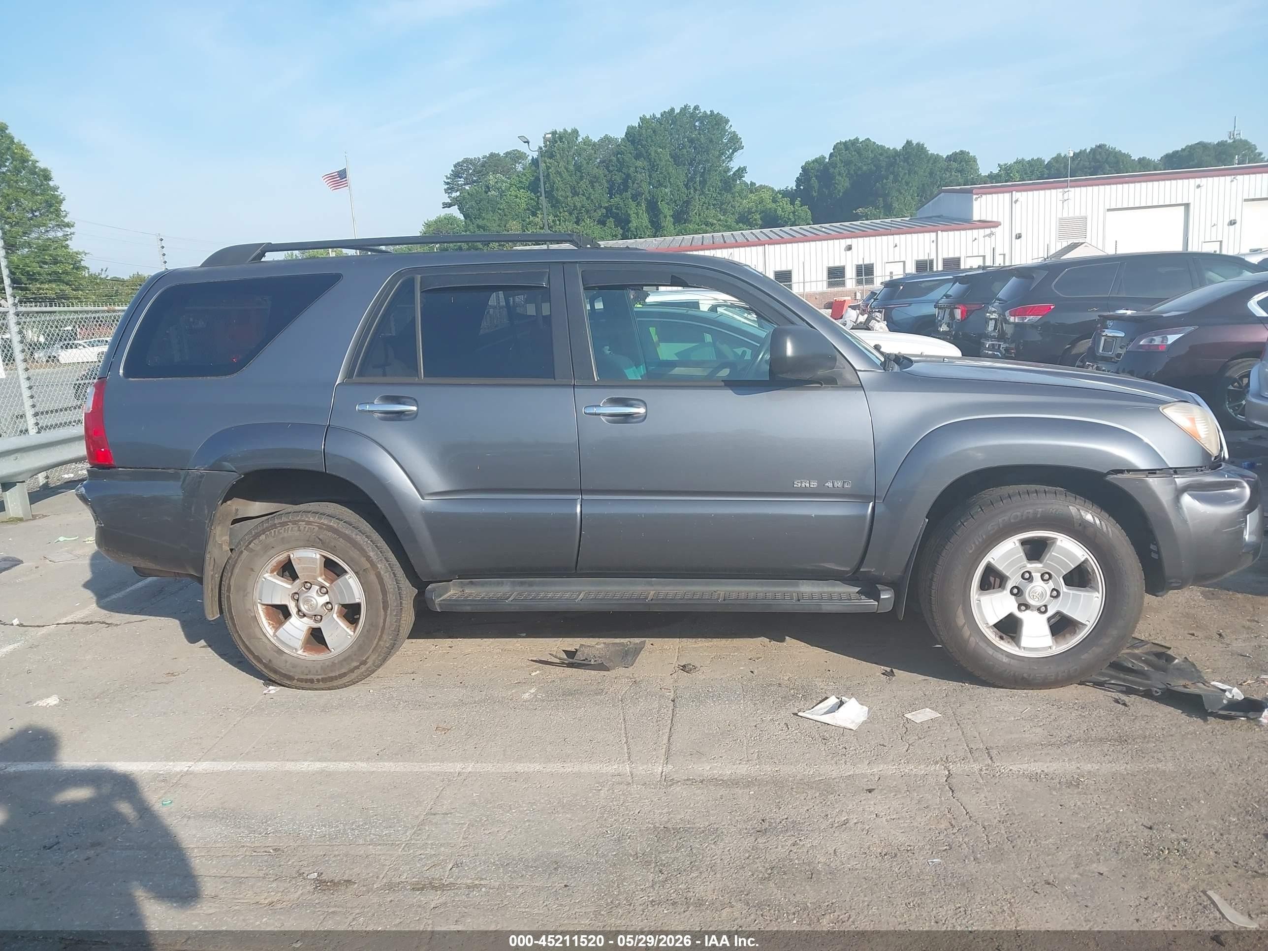 2006 Toyota 4runner Sr5 V6 Серый vin: JTEBU14R360081236