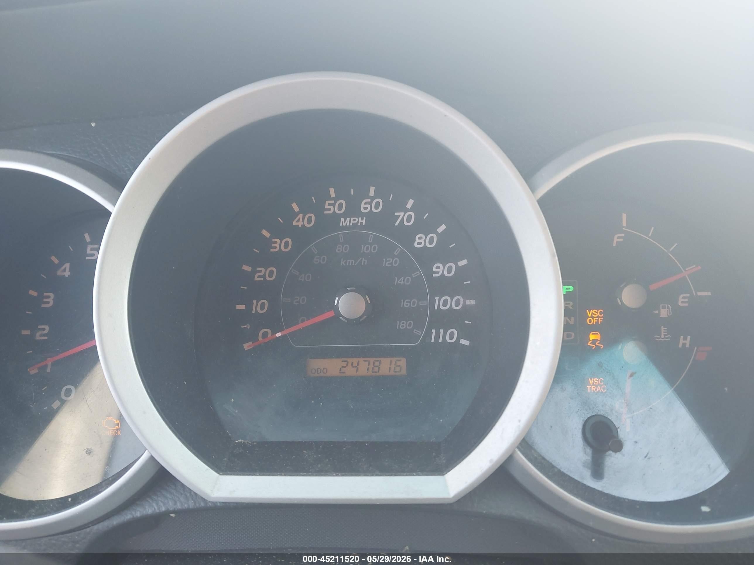 2006 Toyota 4runner Sr5 V6 Серый vin: JTEBU14R360081236