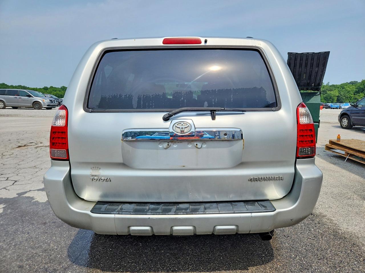2006 Toyota 4runner Sr5 Silver vin: JTEBU14R360099378