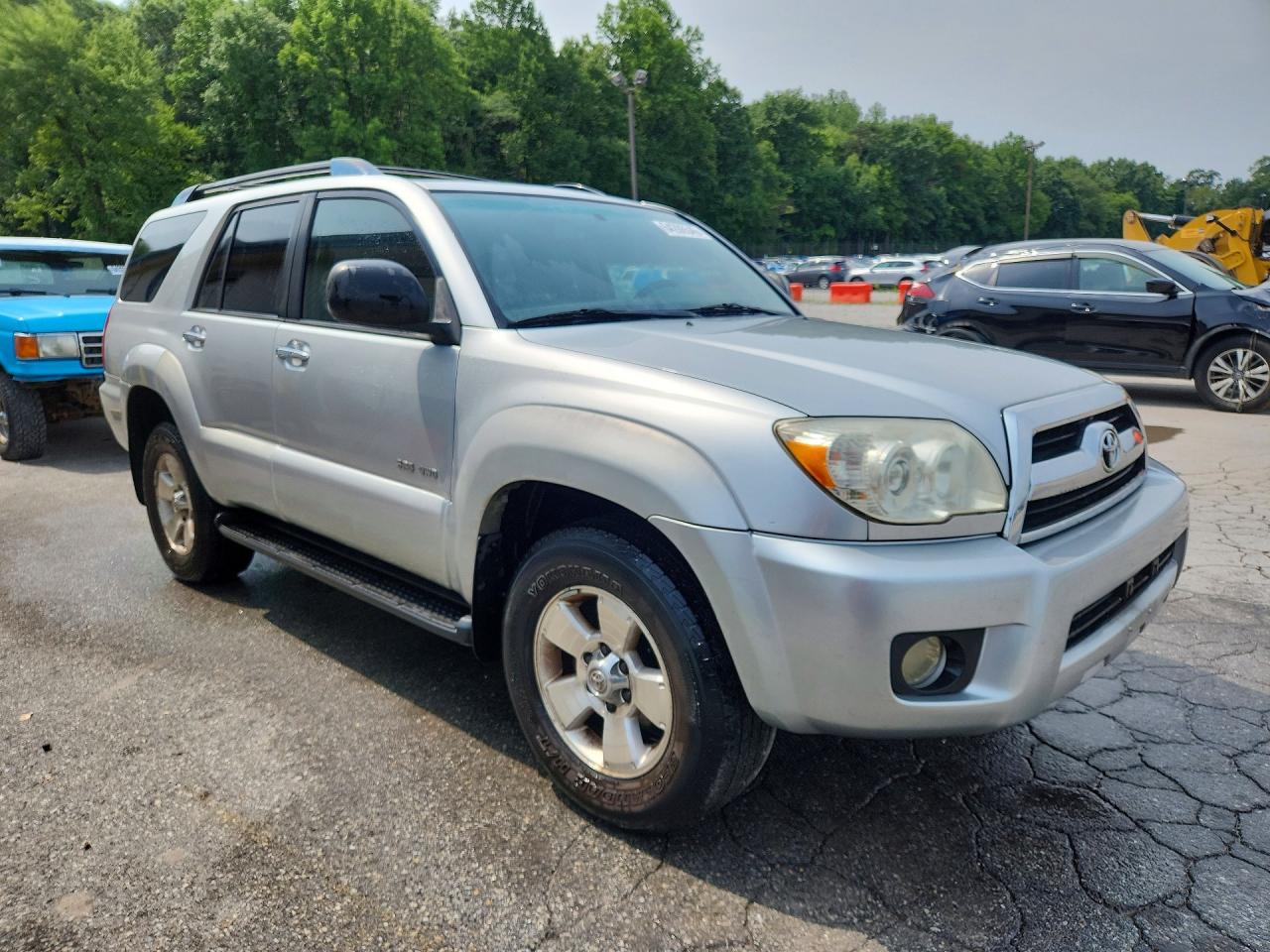2006 Toyota 4runner Sr5 Silver vin: JTEBU14R360099378