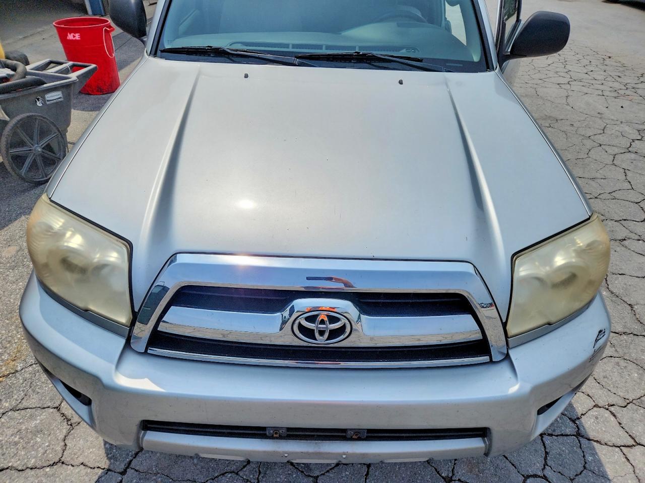 2006 Toyota 4runner Sr5 Silver vin: JTEBU14R360099378