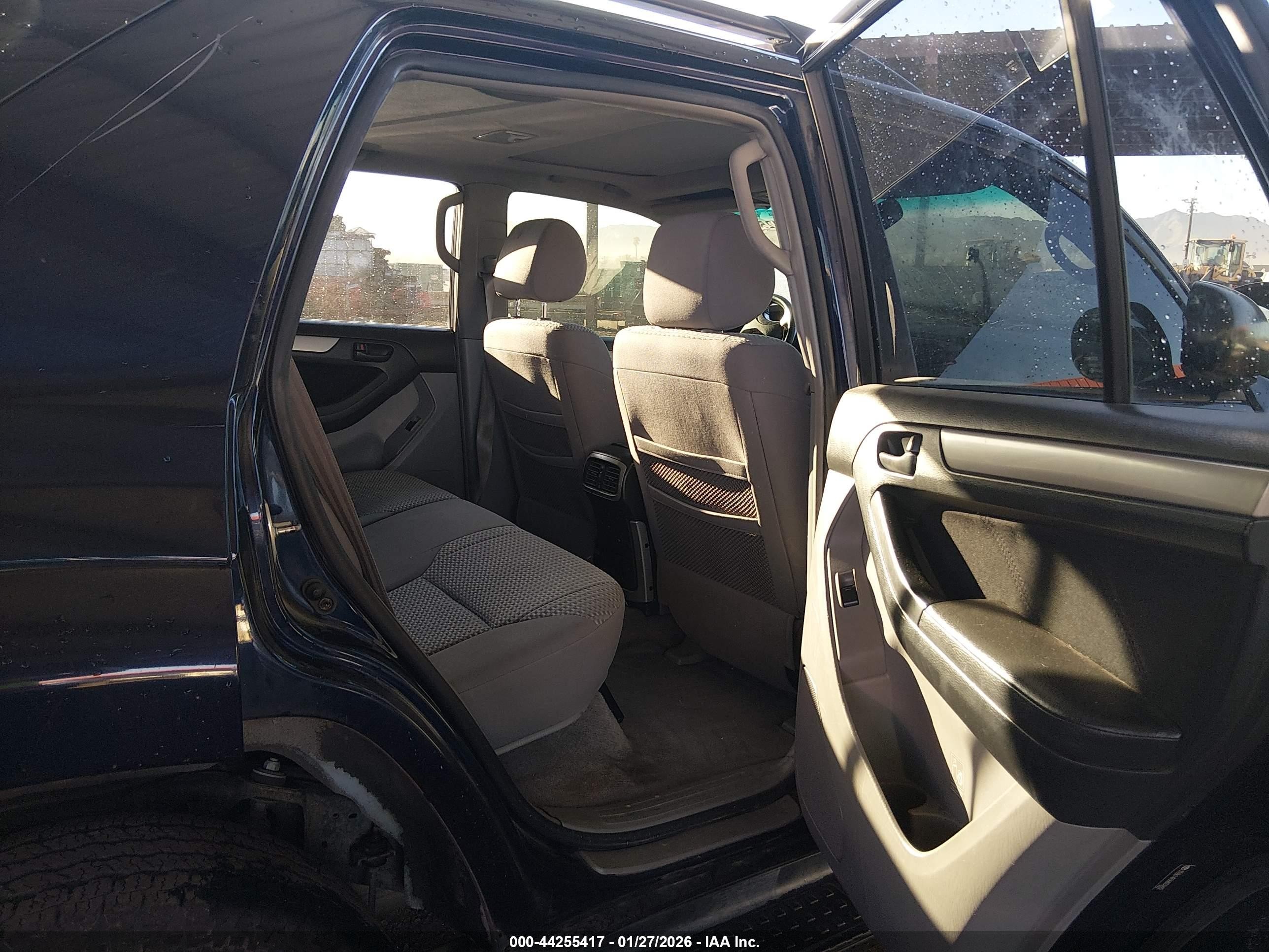 2006 Toyota 4runner Sr5 V6 Blue vin: JTEBU14R368053602