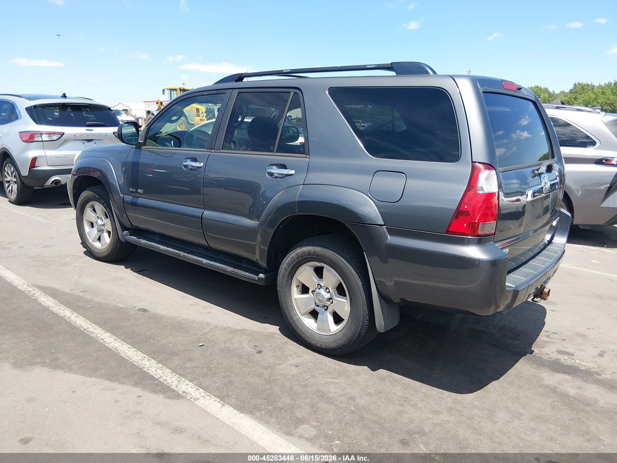 2006 Toyota 4runner Sr5 Серый vin: JTEBU14R368067922