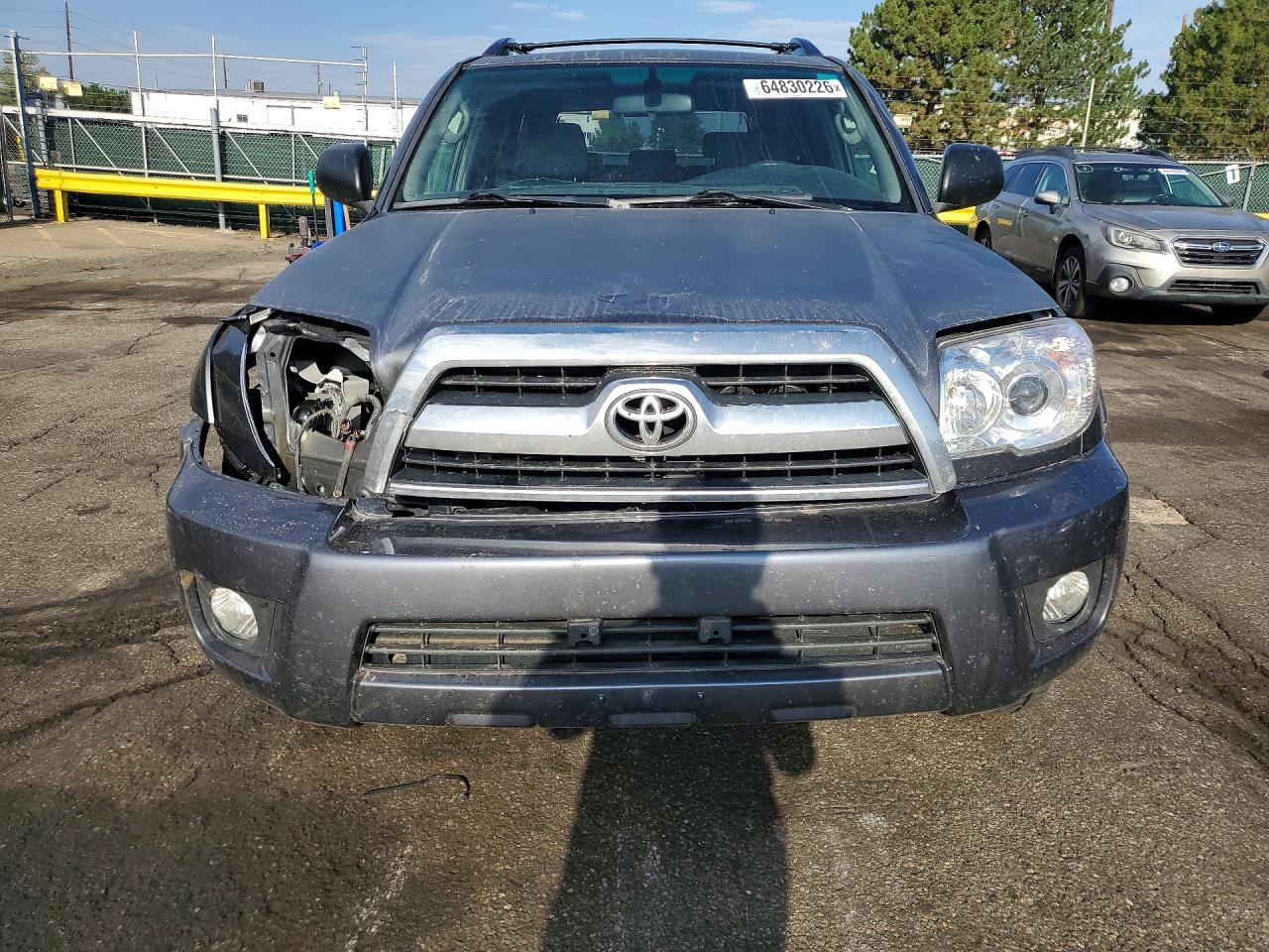 2006 Toyota 4runner Sr5 Серый vin: JTEBU14R368071422