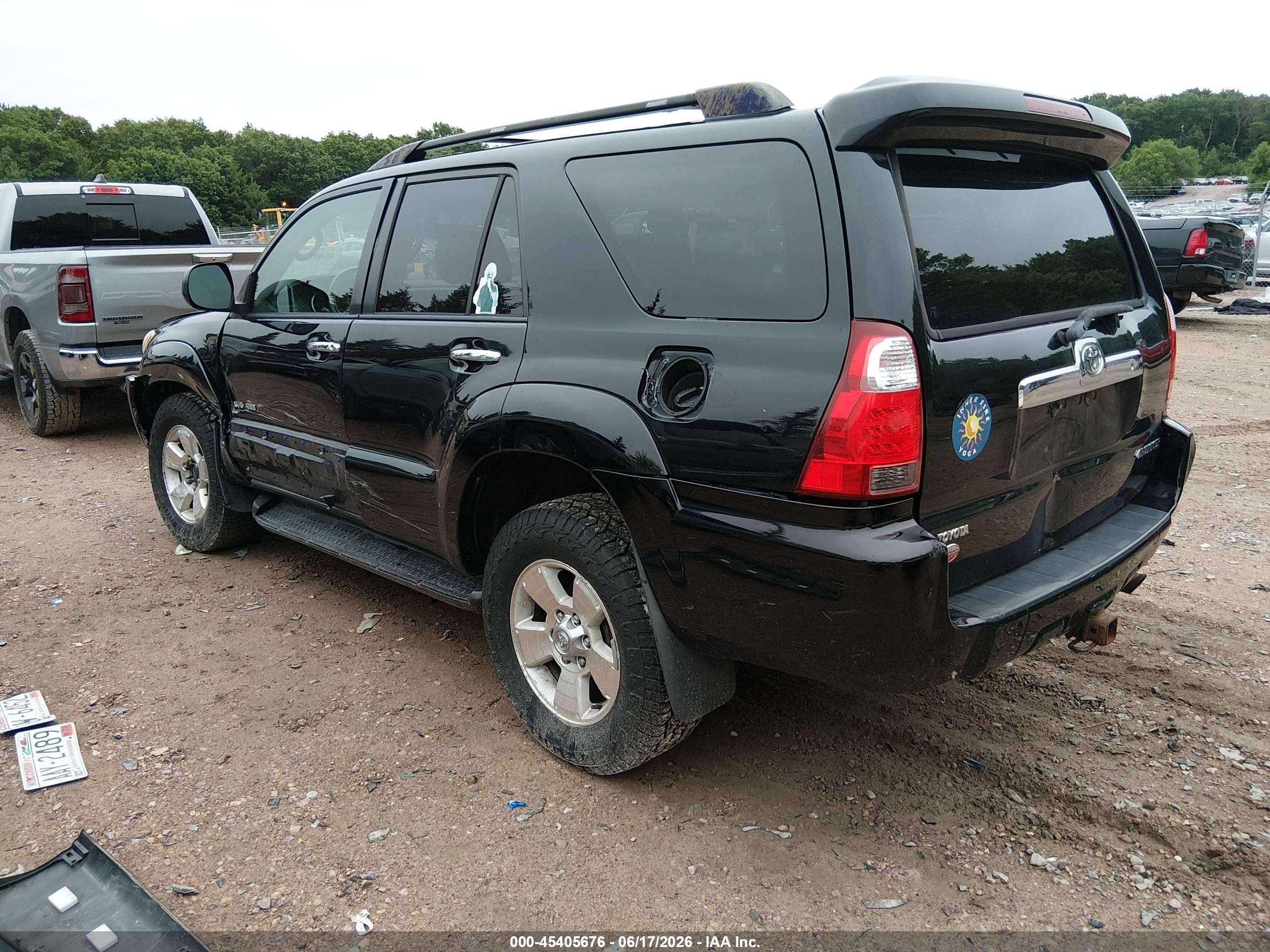2006 Toyota 4runner Sr5 Черный vin: JTEBU14R368073266