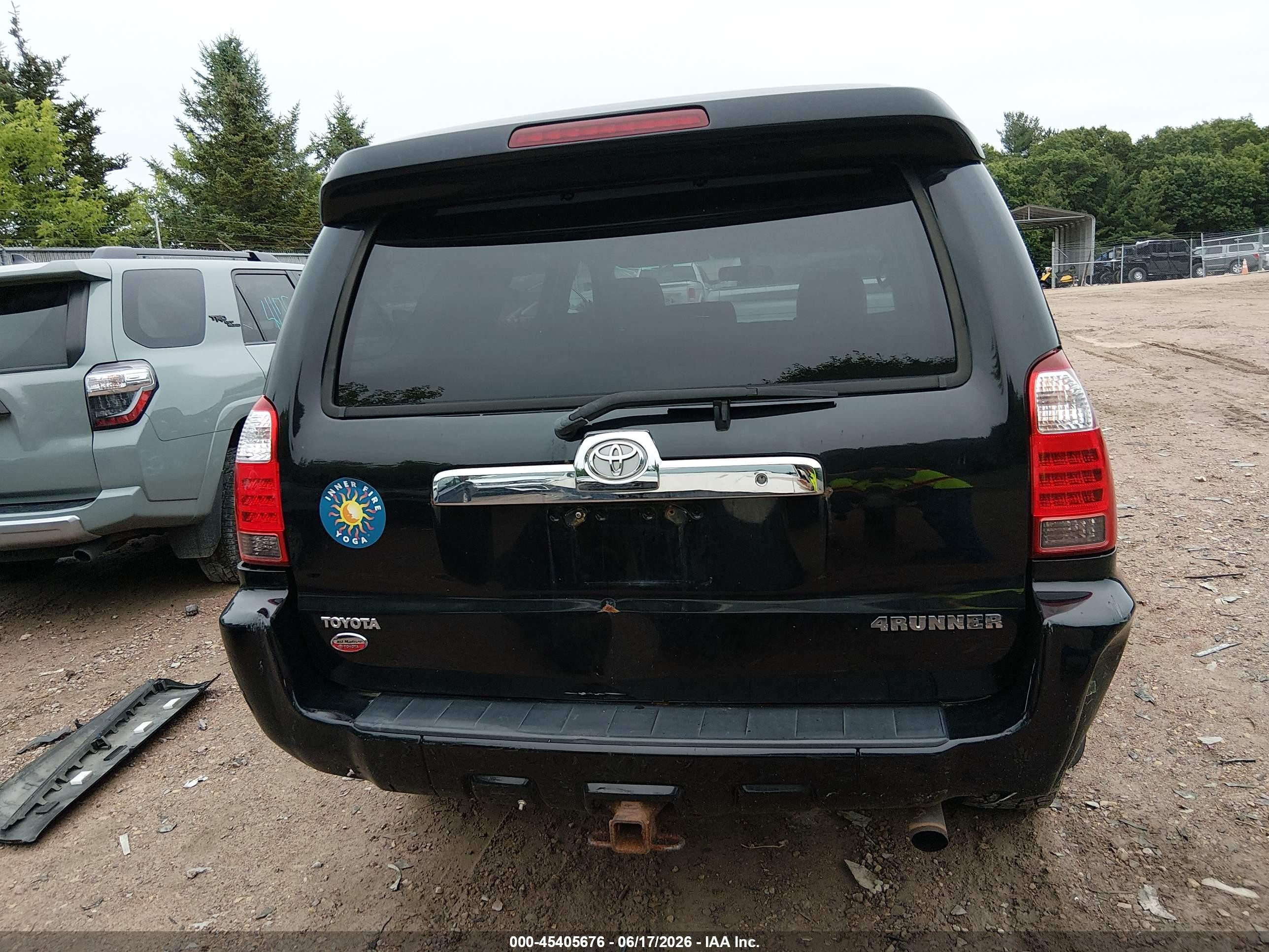 2006 Toyota 4runner Sr5 Черный vin: JTEBU14R368073266