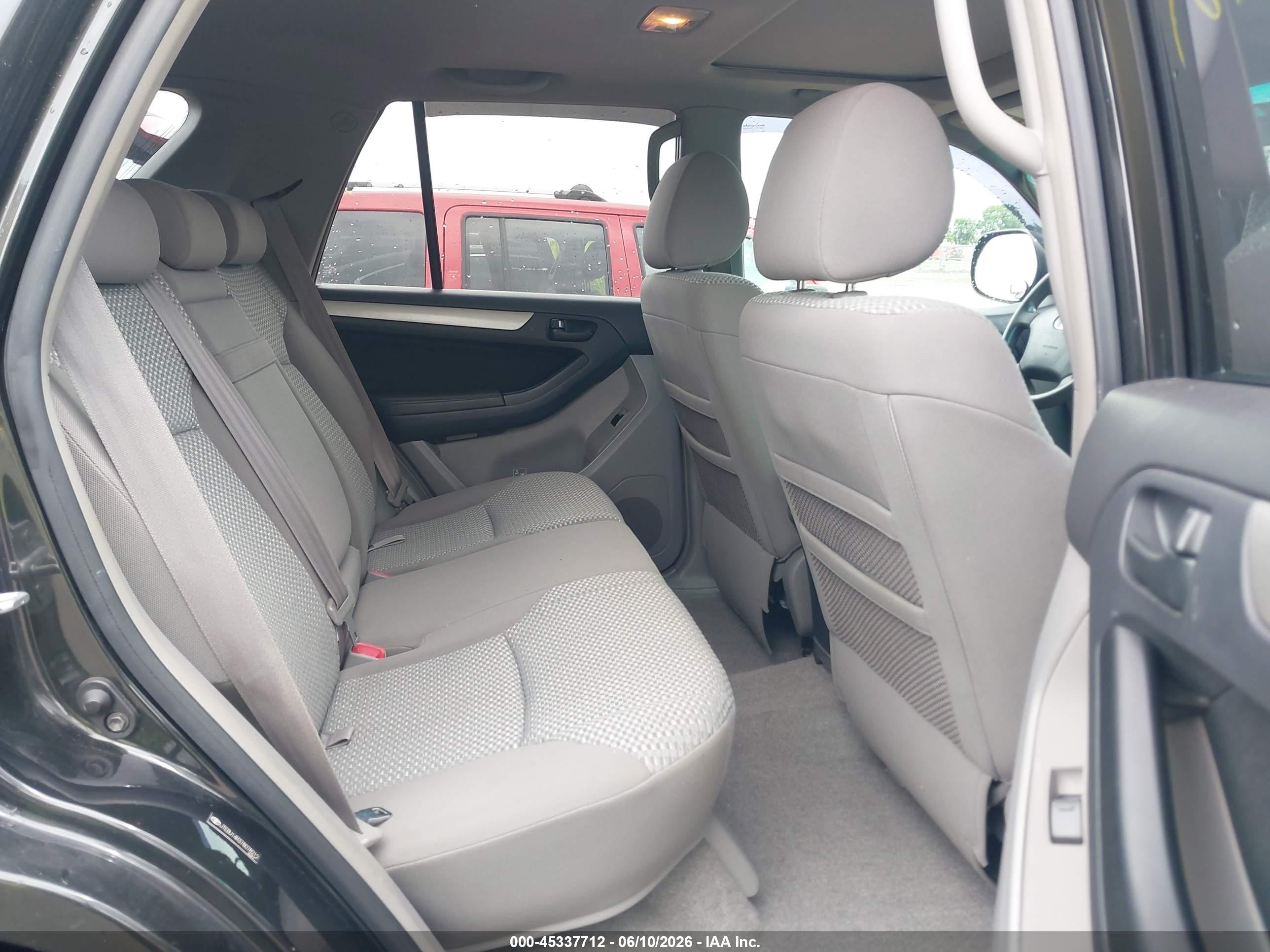 2007 Toyota 4runner Sr5 V6 Gray vin: JTEBU14R378078212