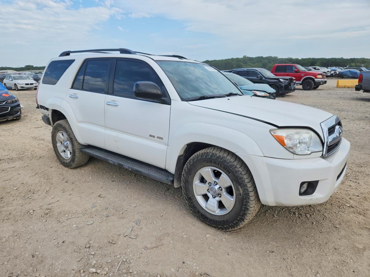 2008 Toyota 4runner Sr5 White vin: JTEBU14R38K004485