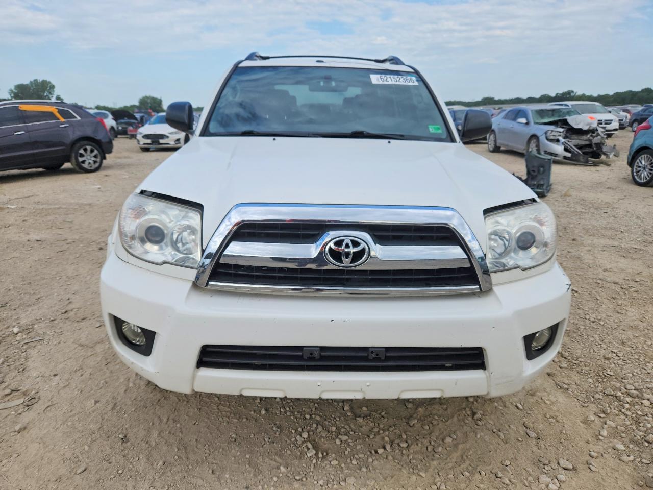 2008 Toyota 4runner Sr5 White vin: JTEBU14R38K004485