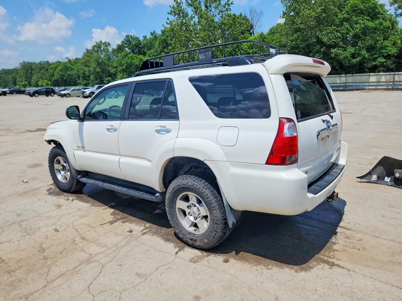 2008 Toyota 4runner Sr5 White vin: JTEBU14R38K021111