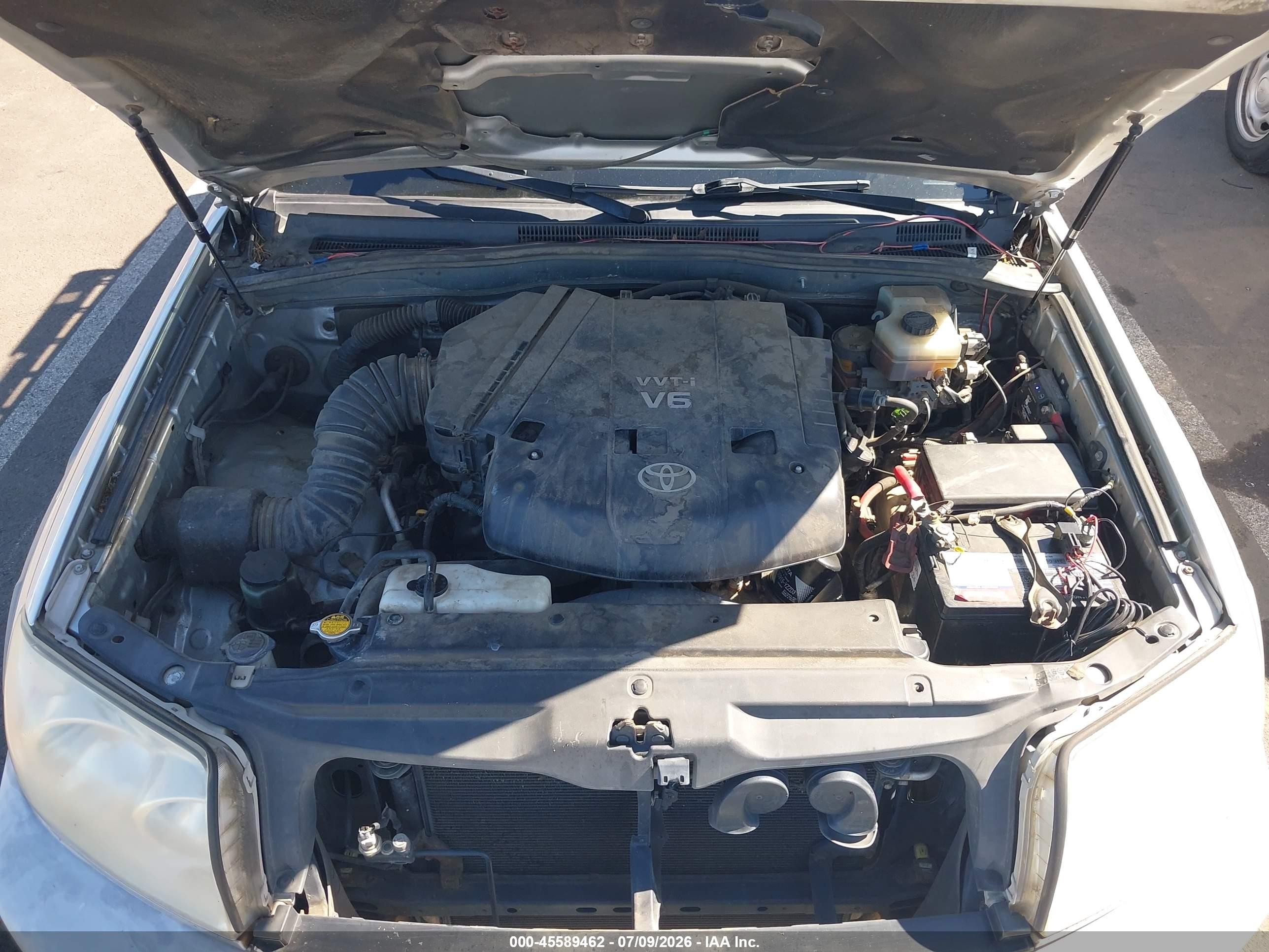 2003 Toyota 4runner Sr5 Sport V6 Silver vin: JTEBU14R430013751