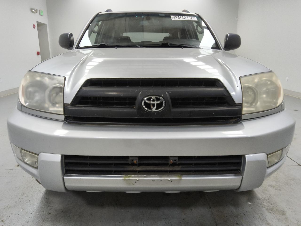 2004 Toyota 4runner Sr5 Silver vin: JTEBU14R440030678 Damage: Left Head Lamp, Faded, Repair Required