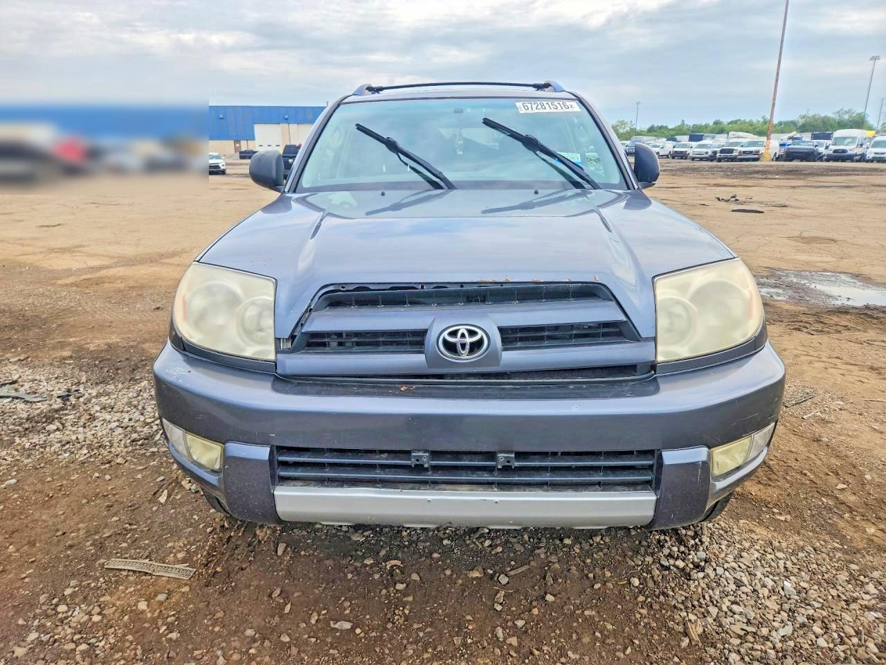 2004 Toyota 4runner Sr5 Gray vin: JTEBU14R440040501