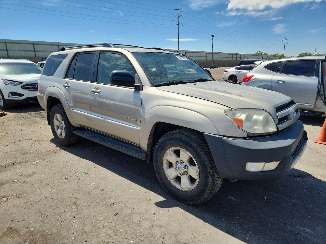 2004 Toyota 4runner Sr5 Tan vin: JTEBU14R440042863