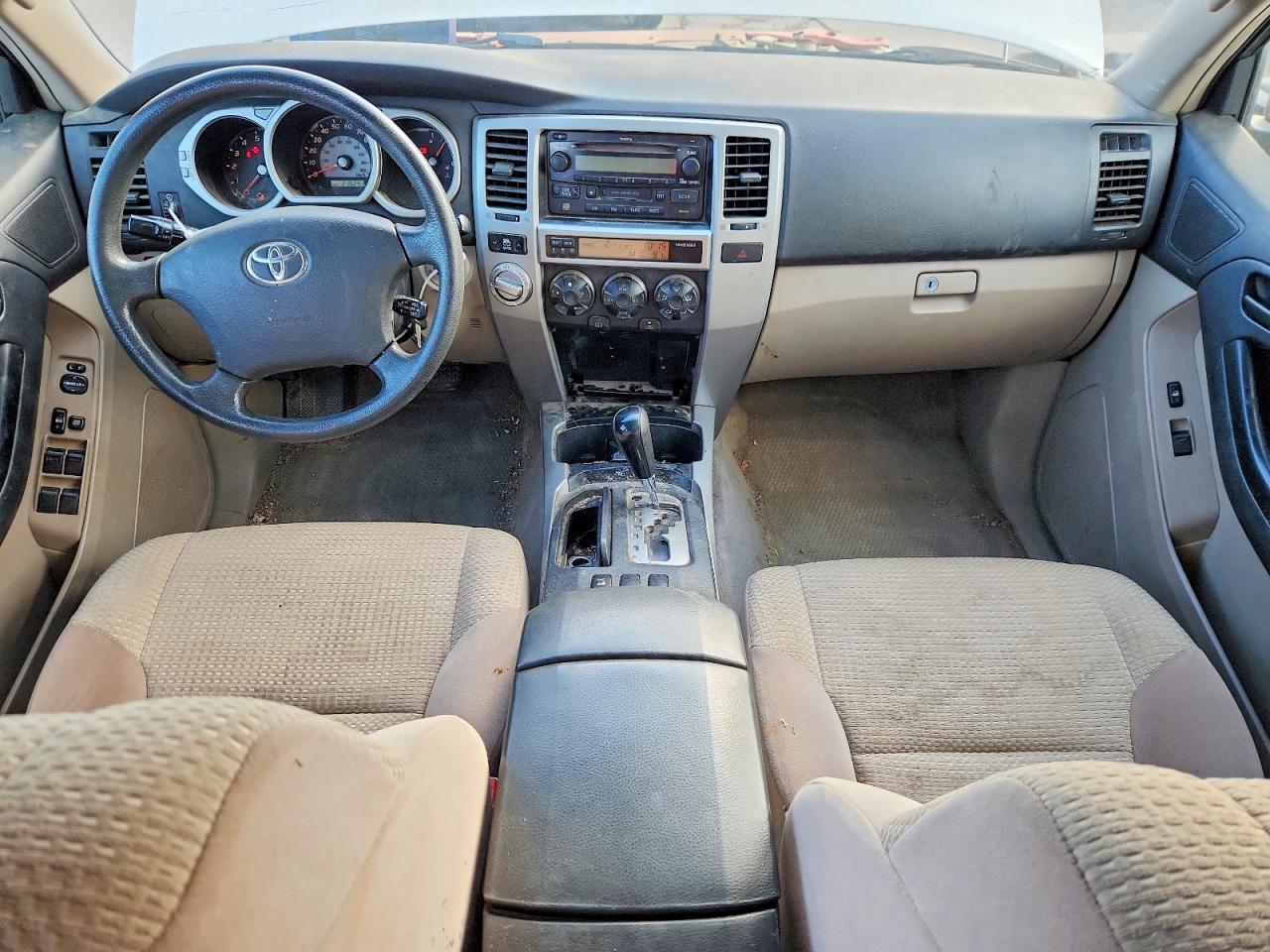 2004 Toyota 4runner Sr5 White vin: JTEBU14R448015812