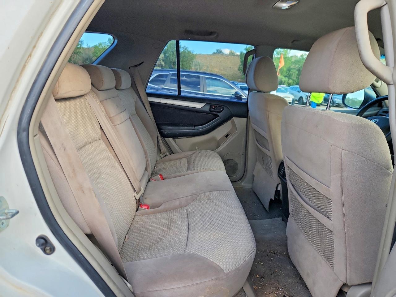 2004 Toyota 4runner Sr5 White vin: JTEBU14R448015812