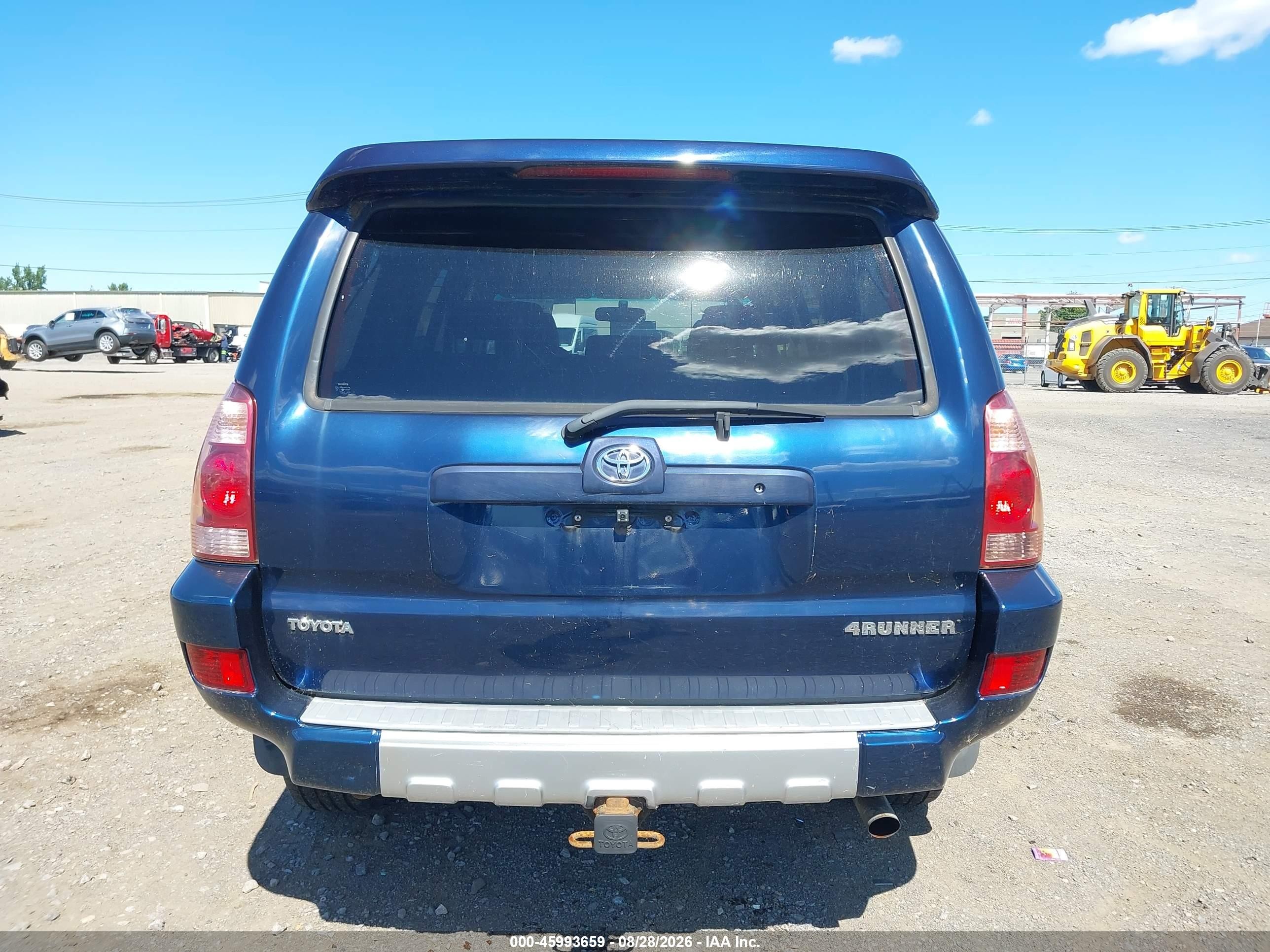 2004 Toyota 4runner Sr5 V6 Blue vin: JTEBU14R448026275