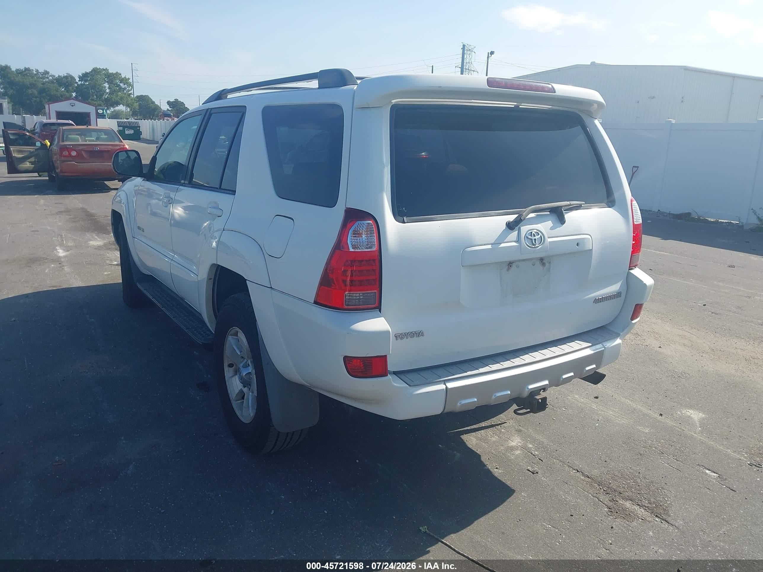 2004 Toyota 4runner Sr5 V6 Белый vin: JTEBU14R448026499
