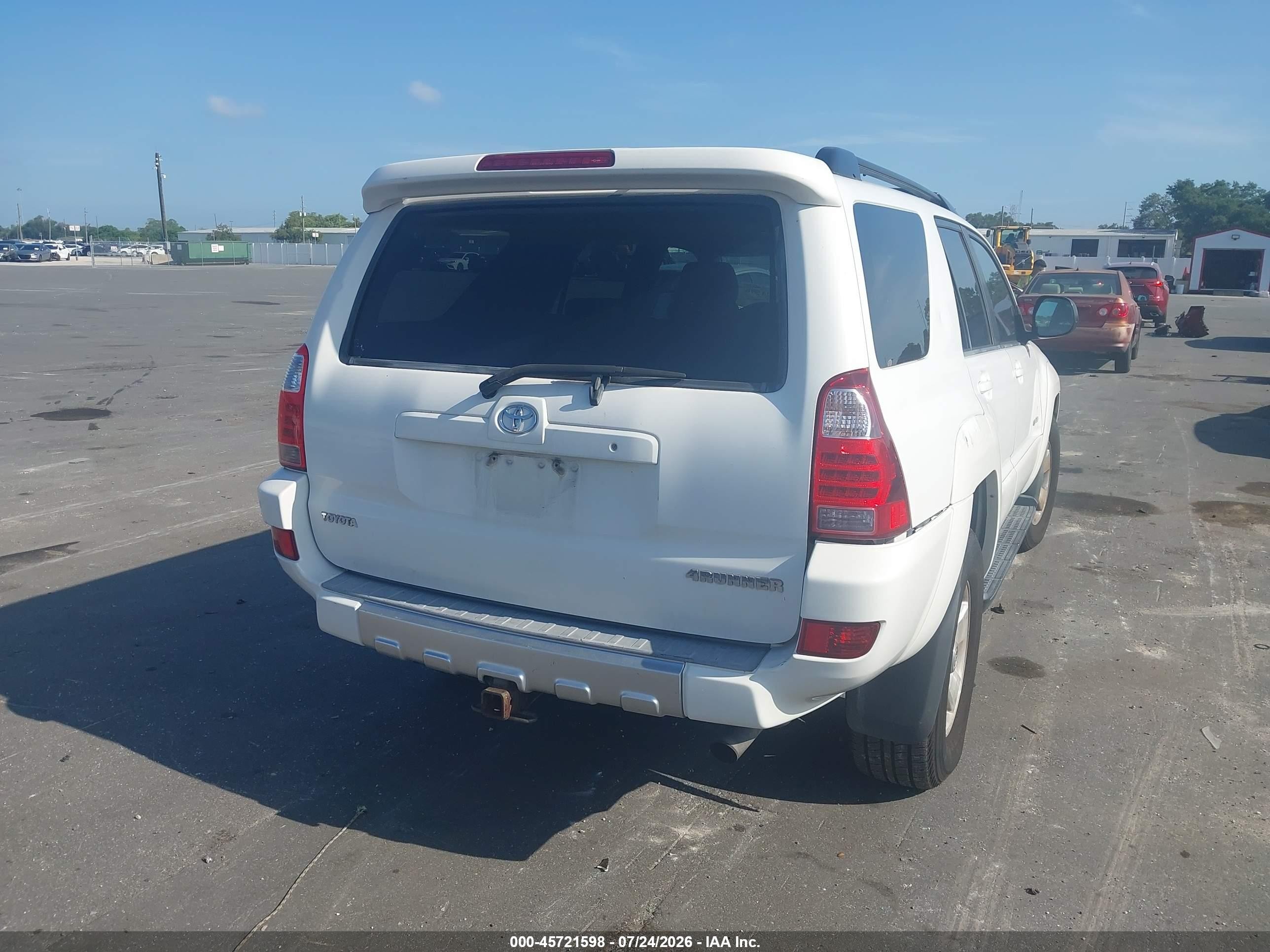 2004 Toyota 4runner Sr5 V6 Белый vin: JTEBU14R448026499