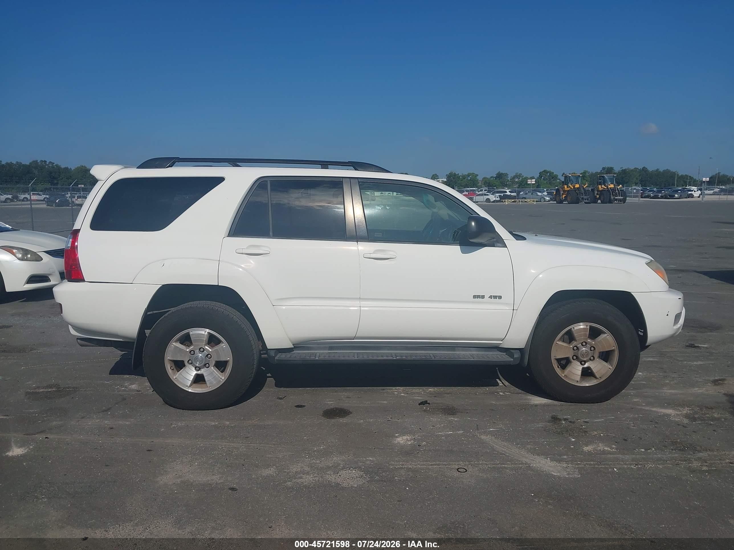 2004 Toyota 4runner Sr5 V6 Белый vin: JTEBU14R448026499