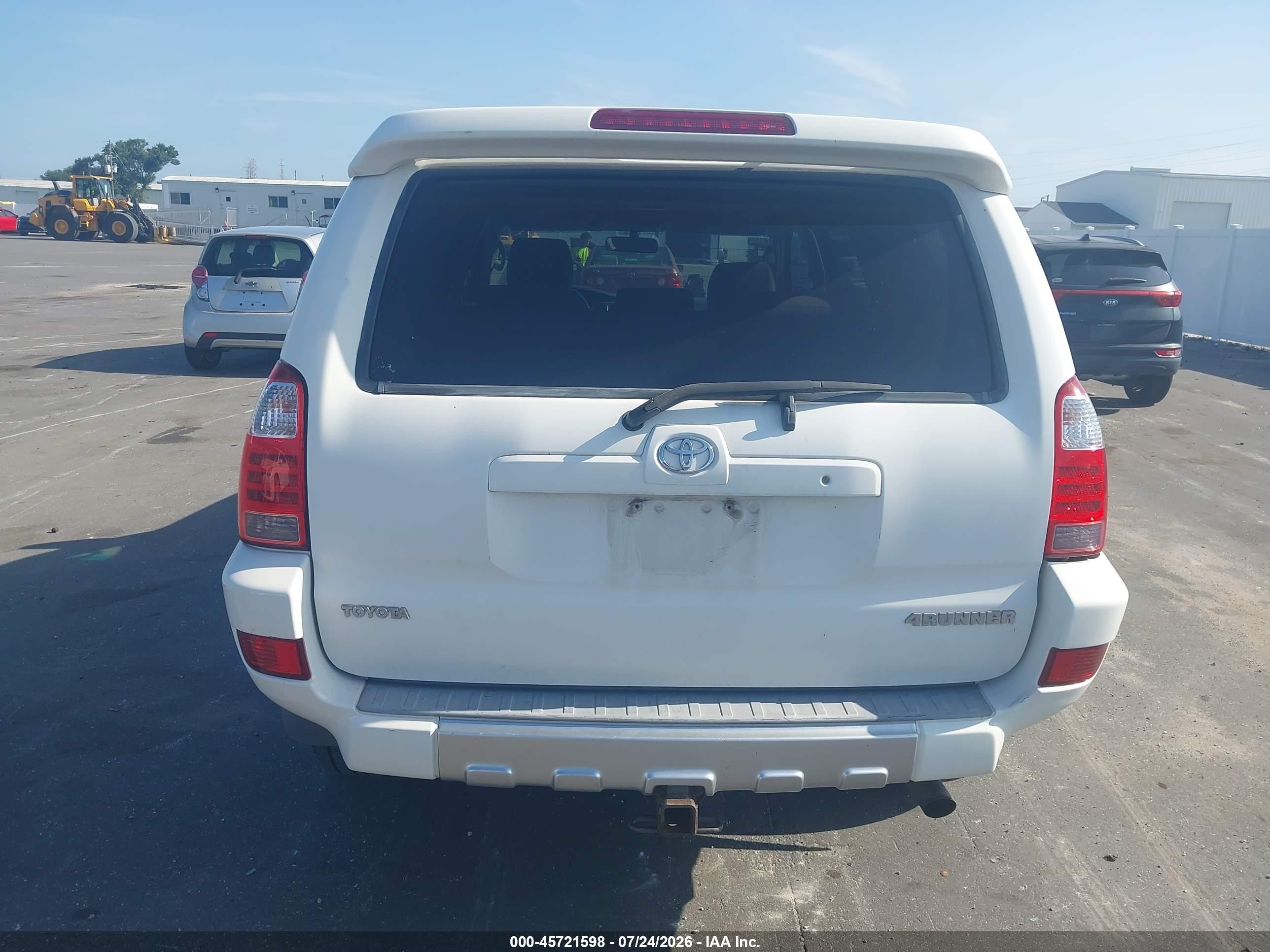 2004 Toyota 4runner Sr5 V6 Белый vin: JTEBU14R448026499