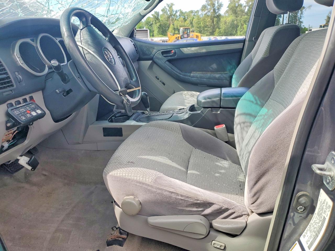 2005 Toyota 4runner Sr5 Gray vin: JTEBU14R450070244