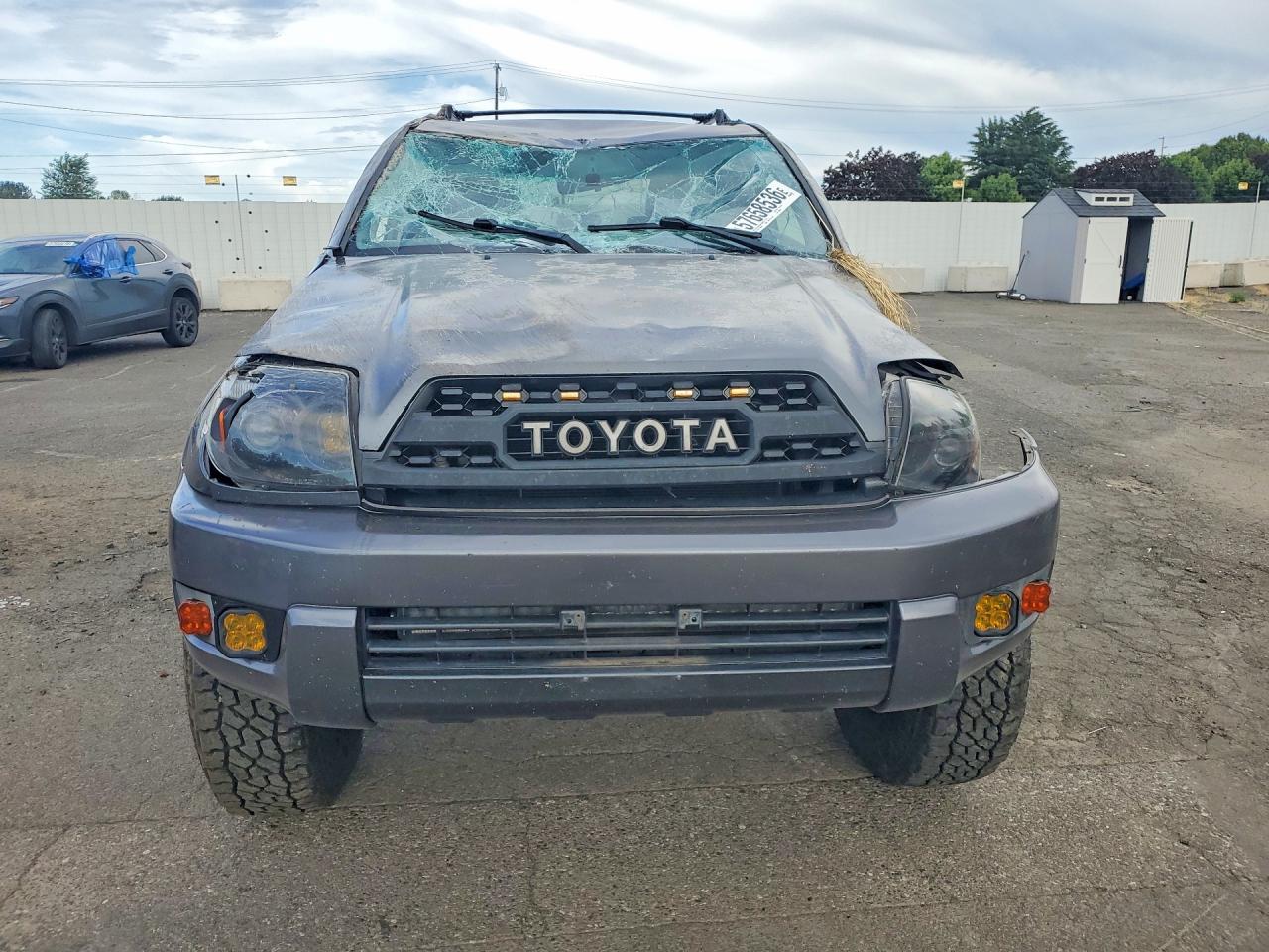 2005 Toyota 4runner Sr5 Gray vin: JTEBU14R450070244