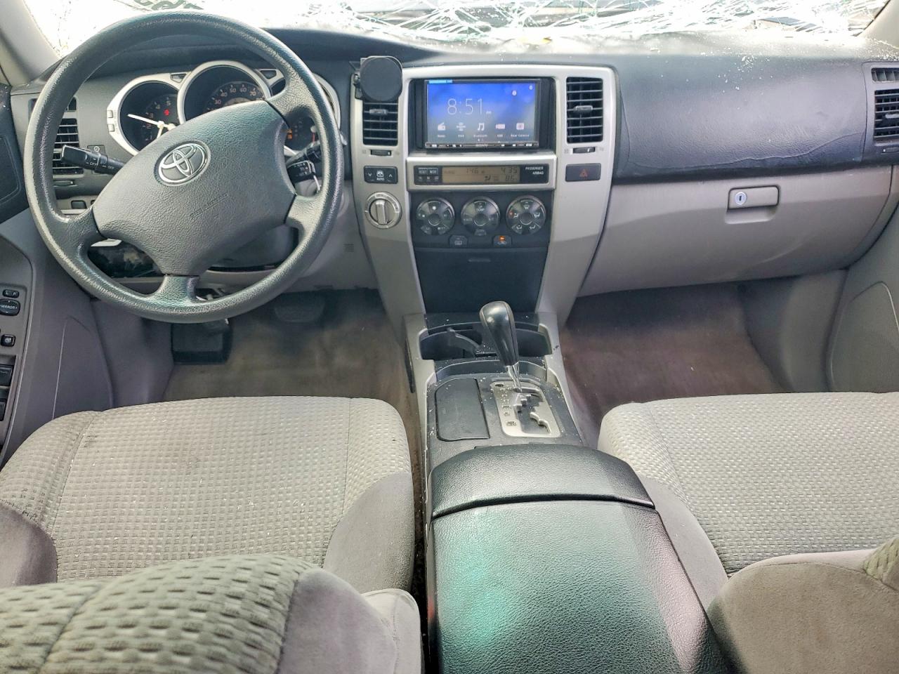 2005 Toyota 4runner Sr5 Gray vin: JTEBU14R450070244