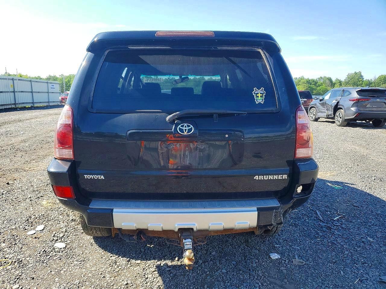 2005 Toyota 4runner Sport Edition Black vin: JTEBU14R450072639