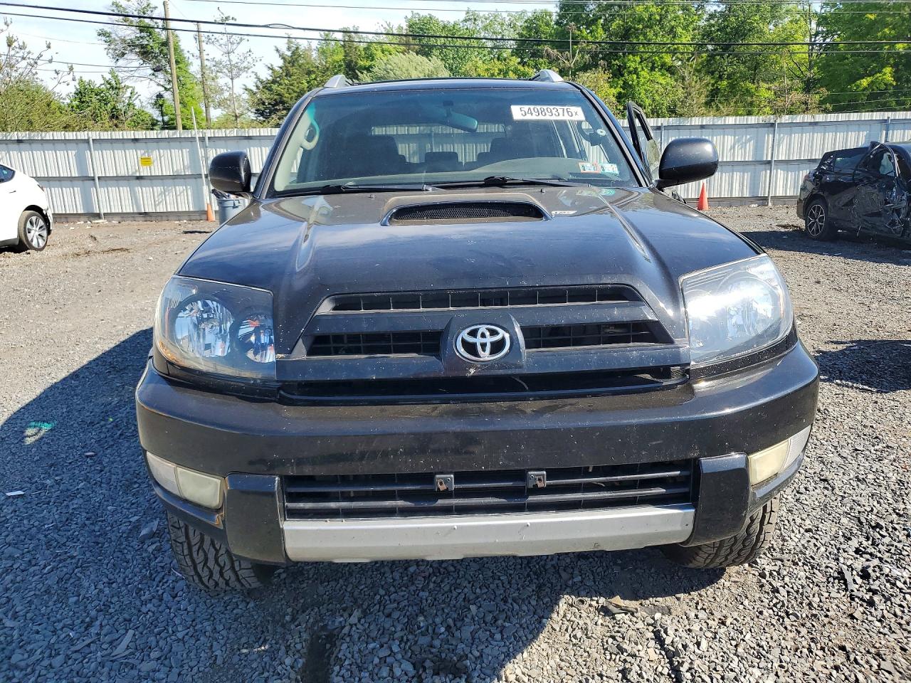 2005 Toyota 4runner Sport Edition Black vin: JTEBU14R450072639