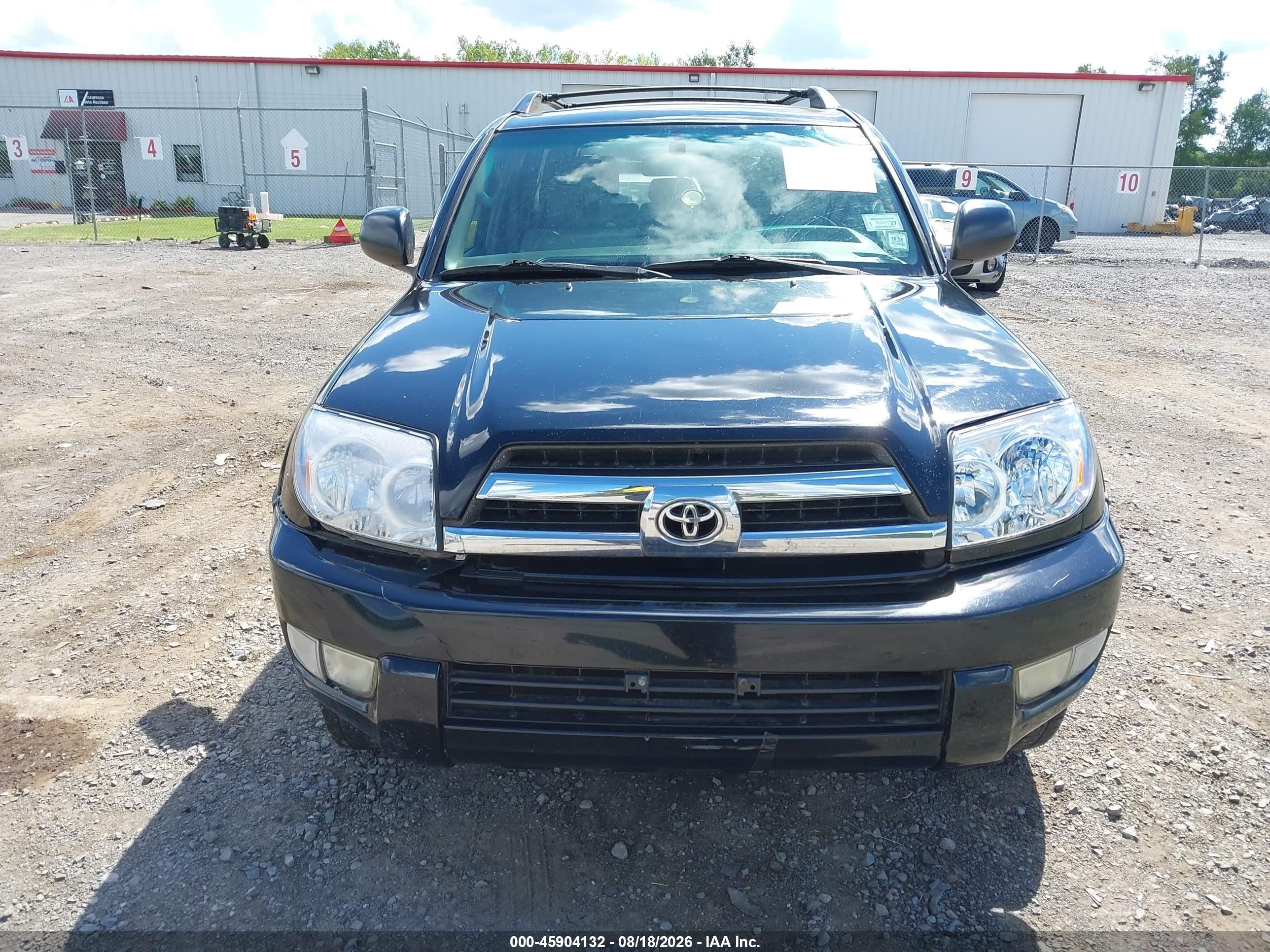 2005 Toyota 4runner Sr5 V6 Black vin: JTEBU14R450072981