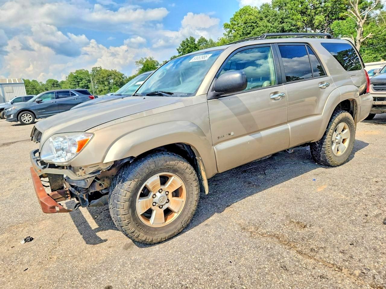 2006 Toyota 4runner Sr5 Tan vin: JTEBU14R460079446