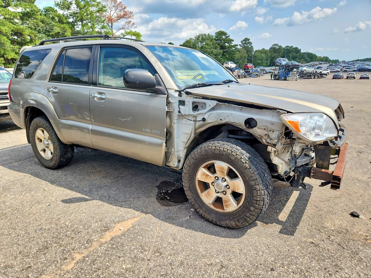 2006 Toyota 4runner Sr5 Tan vin: JTEBU14R460079446