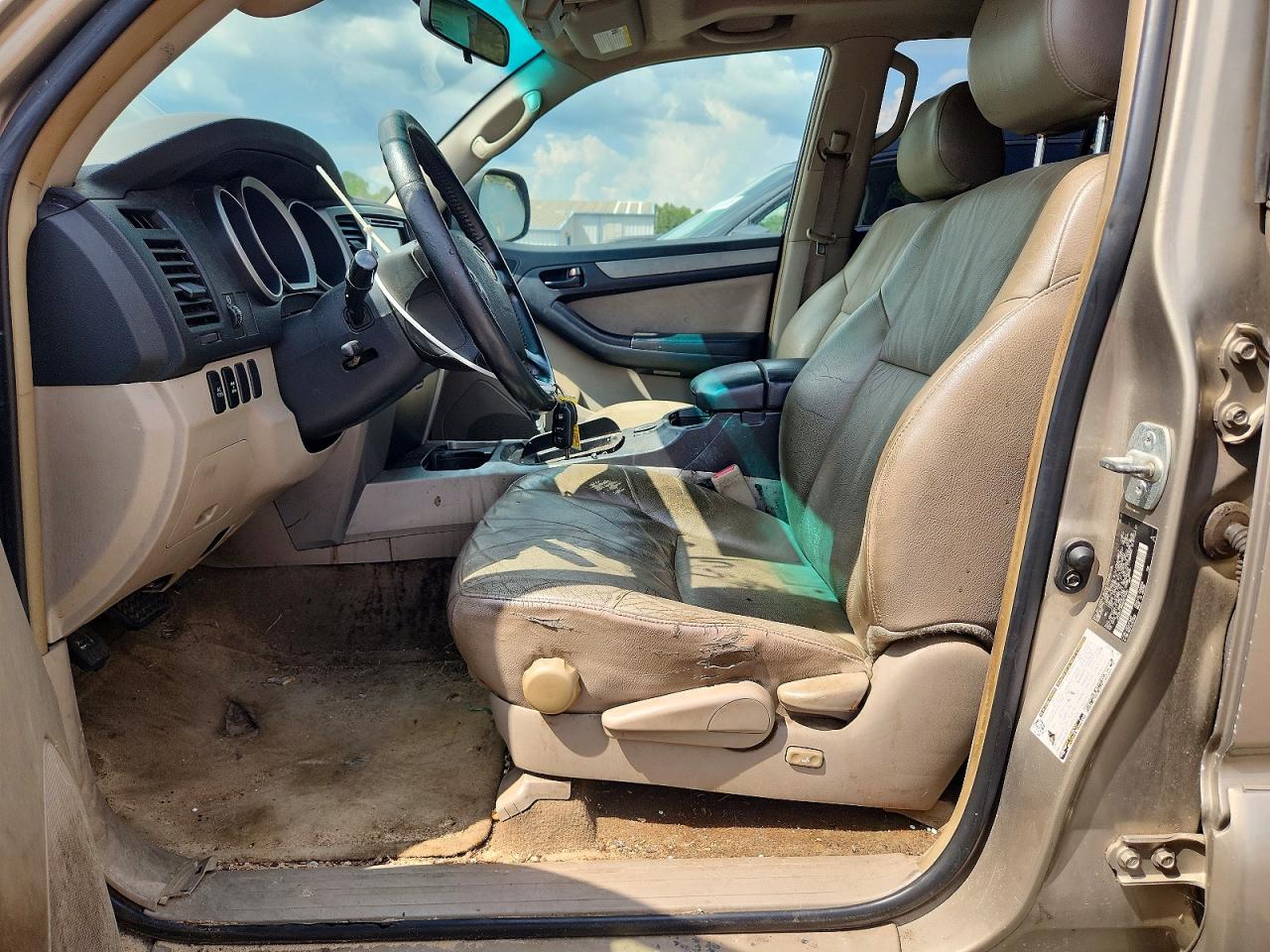 2006 Toyota 4runner Sr5 Tan vin: JTEBU14R460079446