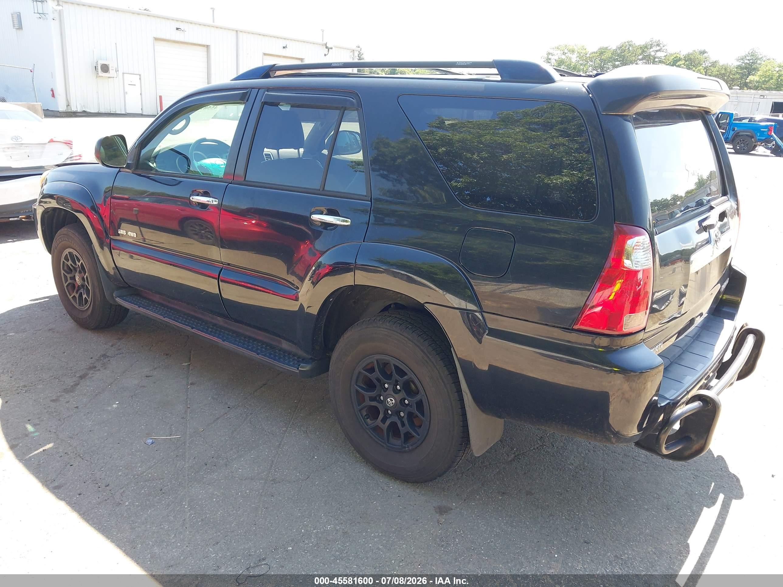 2006 Toyota 4runner Sr5 V6 Black vin: JTEBU14R460085084